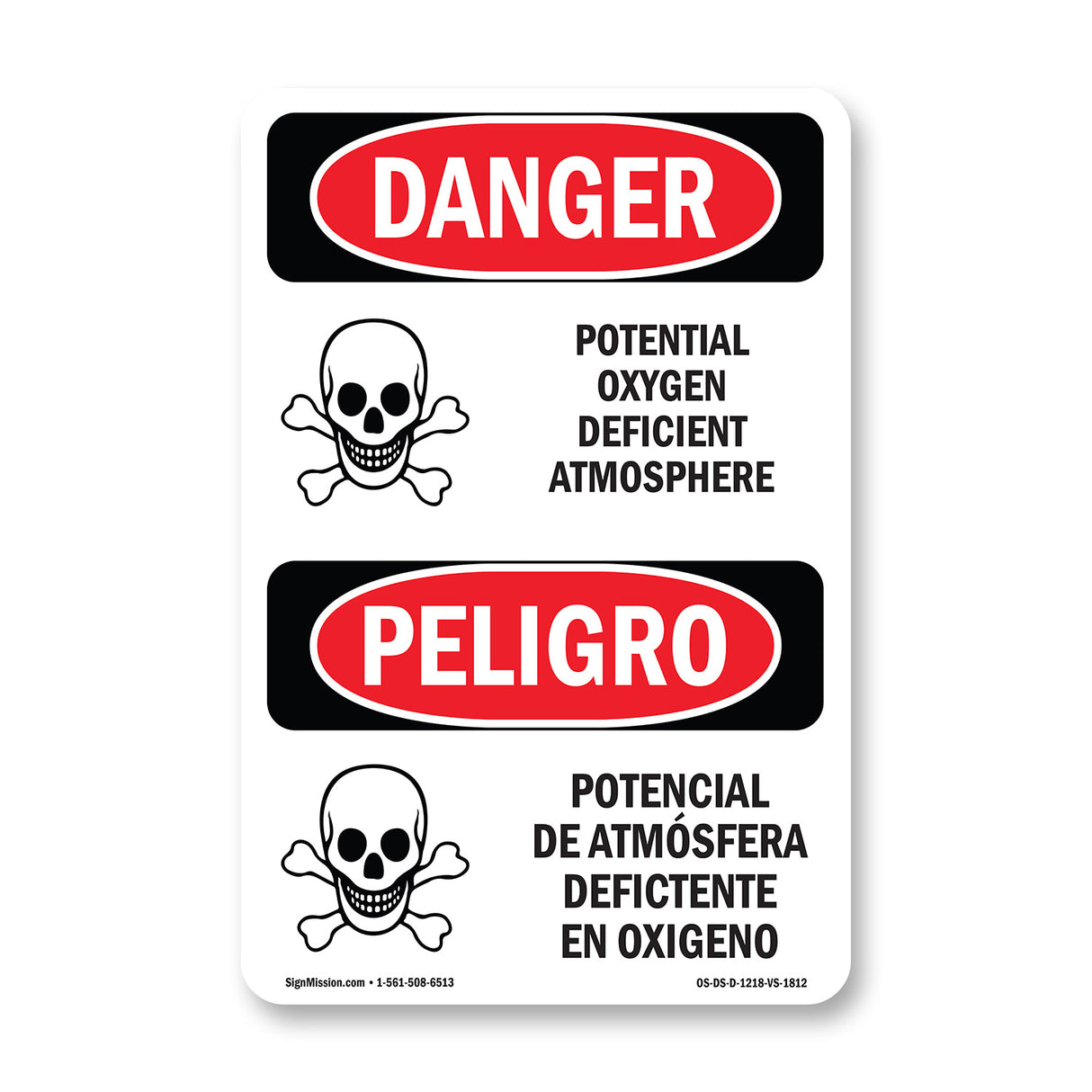 Potential Oxygen Deficient Atmosphere