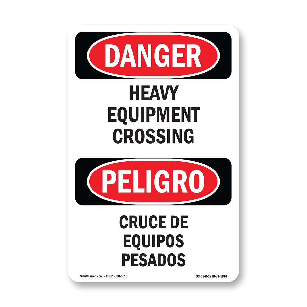 Heavy Equipment Crossing