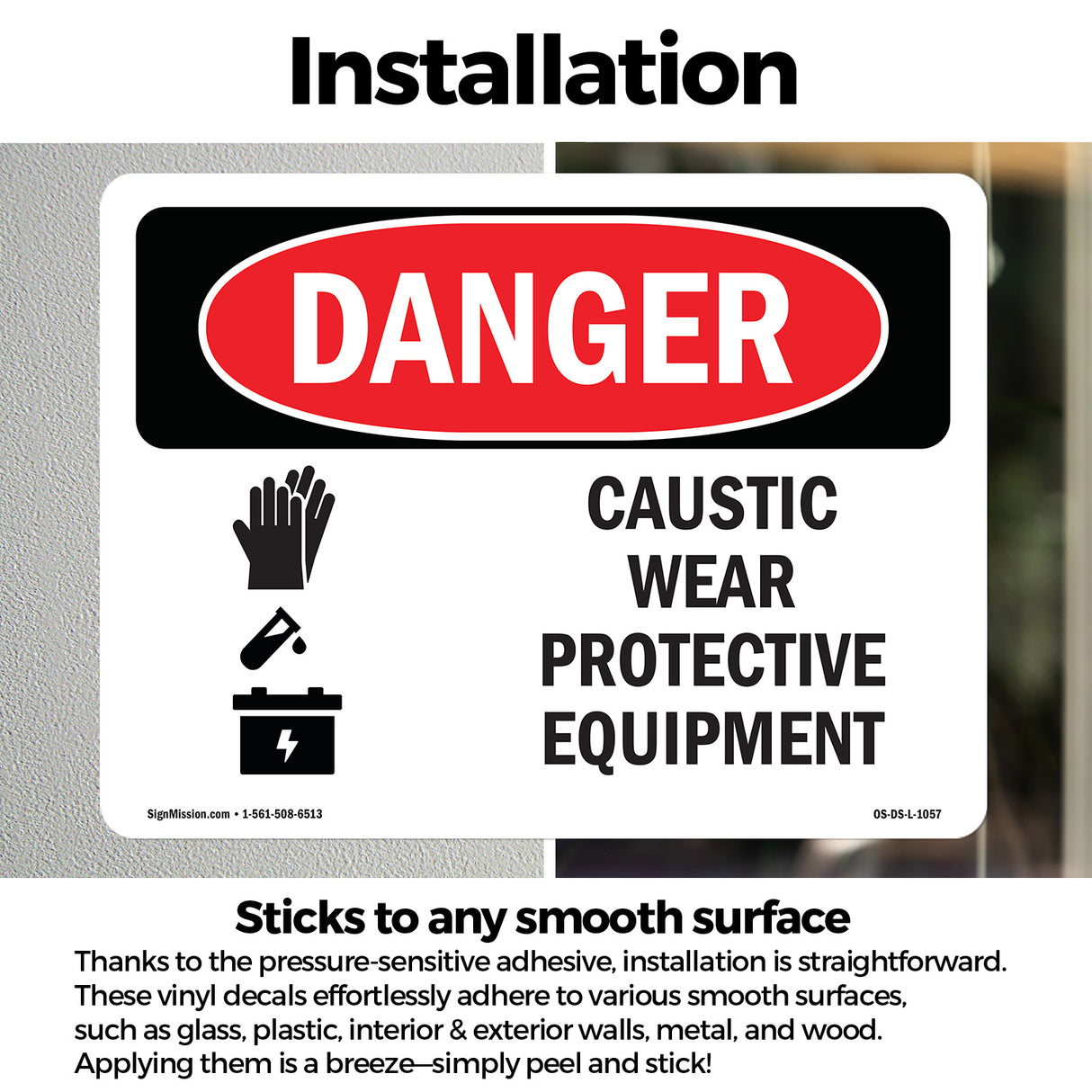 Caustic Wear Protective Equipment