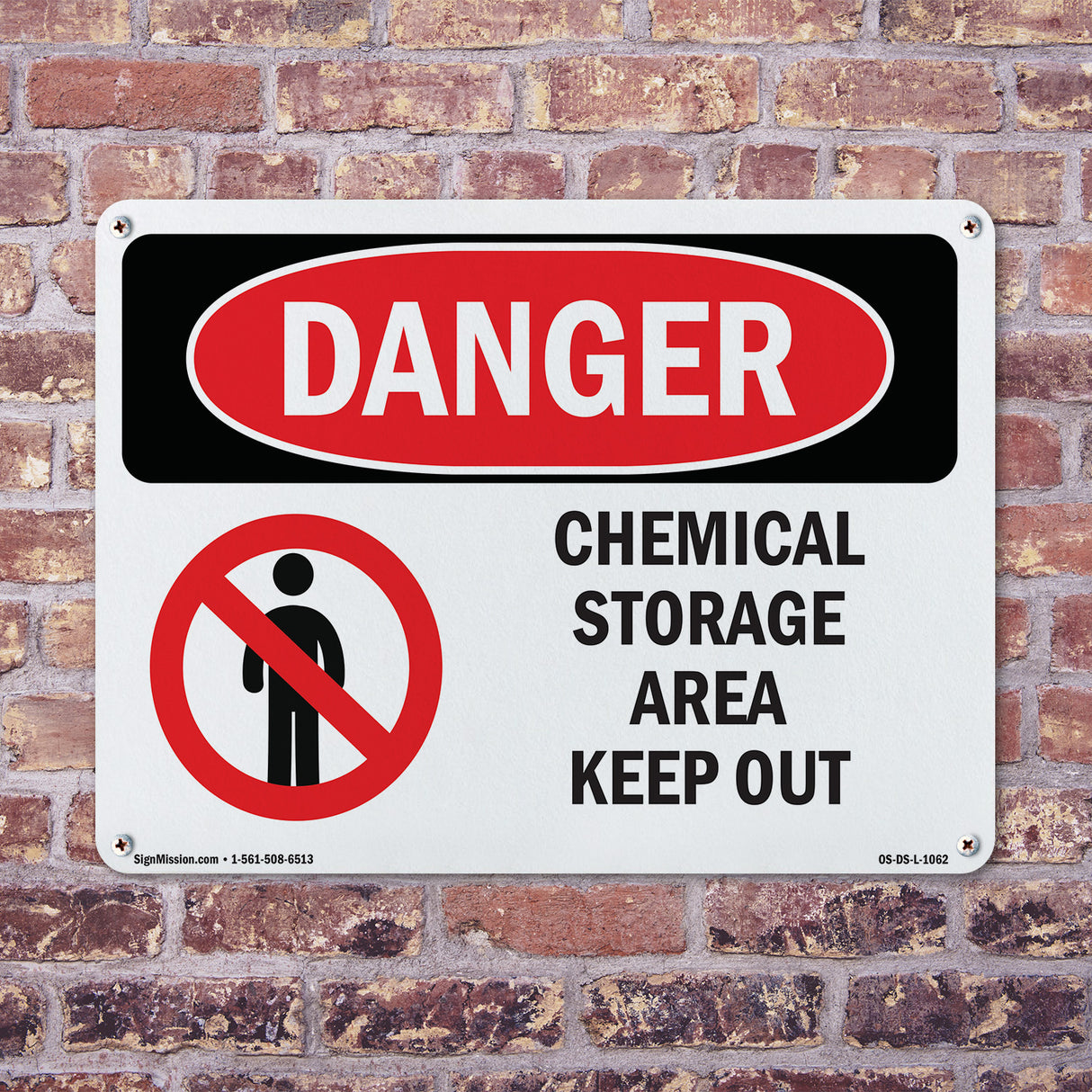 Chemical Storage Area Keep Out