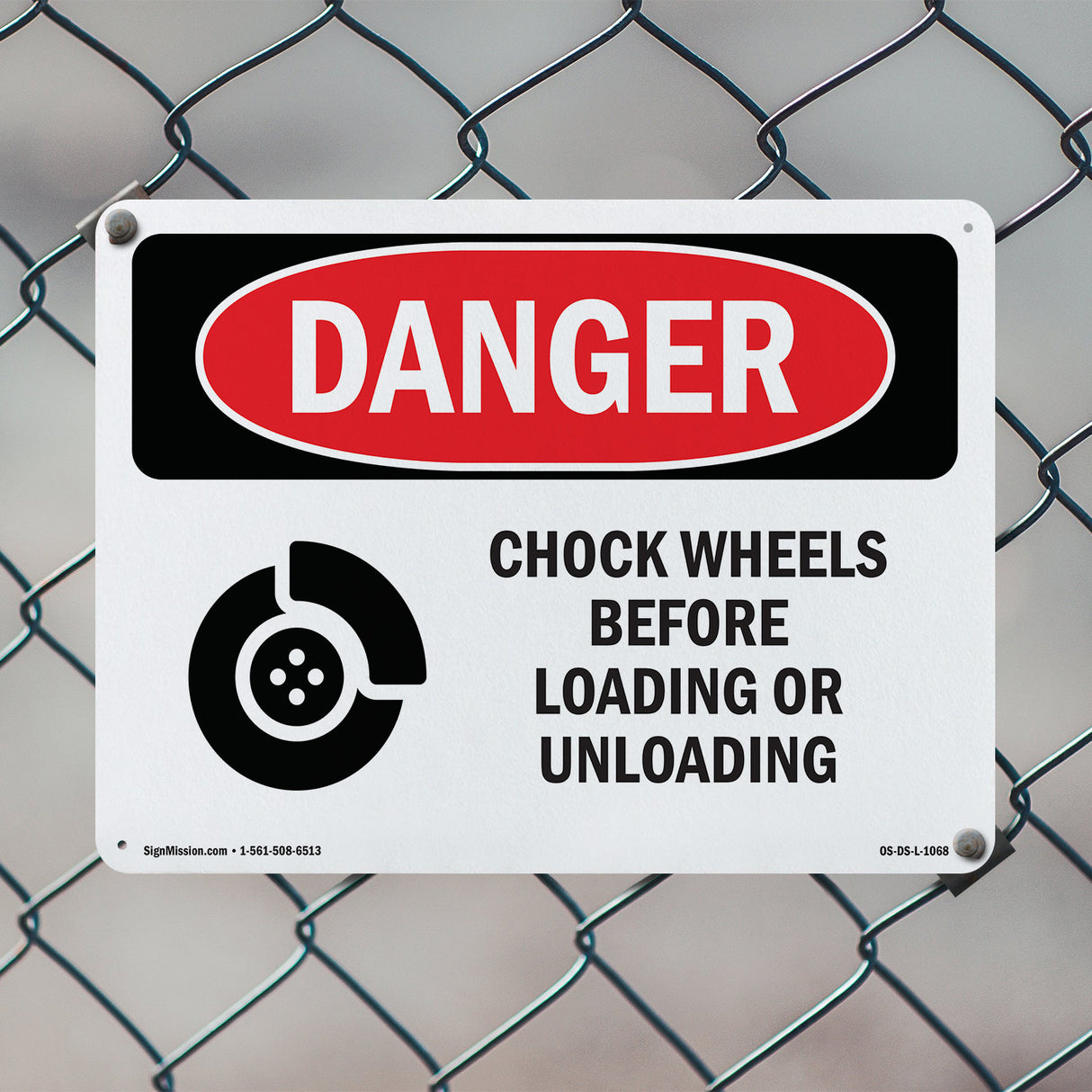 Chock Wheels Before Loading Or Unloading
