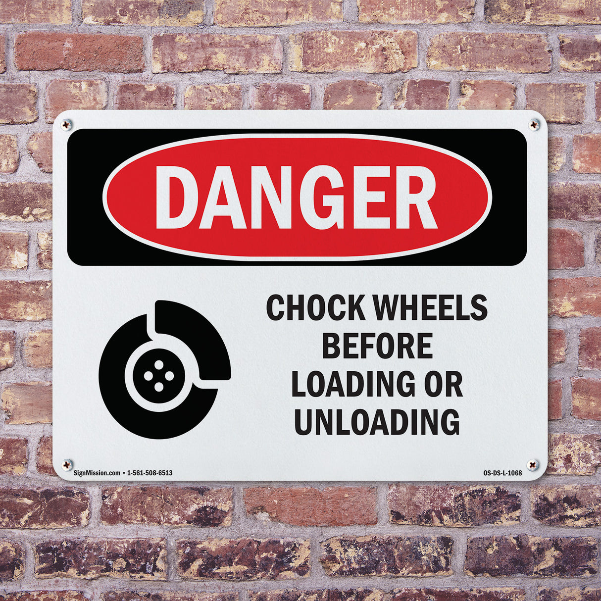 Chock Wheels Before Loading Or Unloading