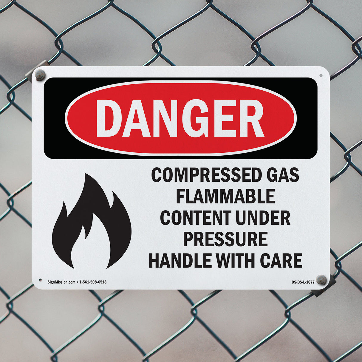 Compressed Gas Flammable Content