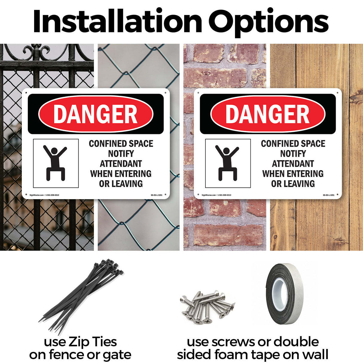Confined Space Notify Attendant
