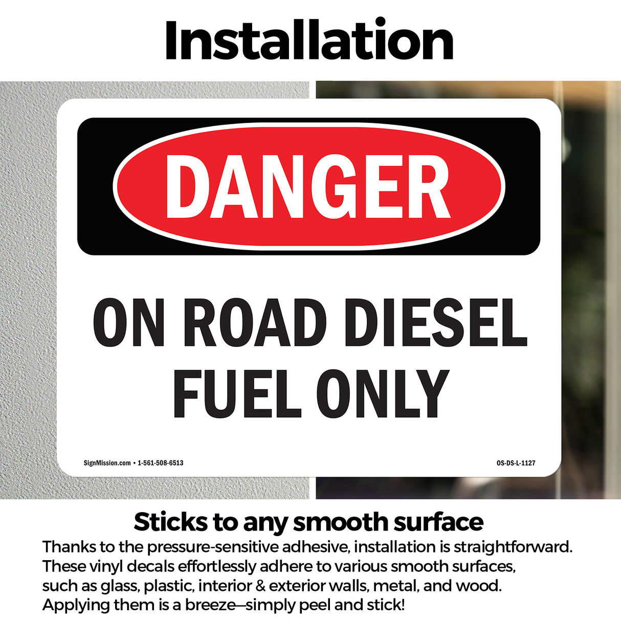 On Road Diesel Fuel Only