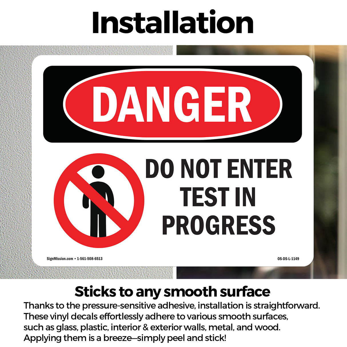 Do Not Enter Test In Progress