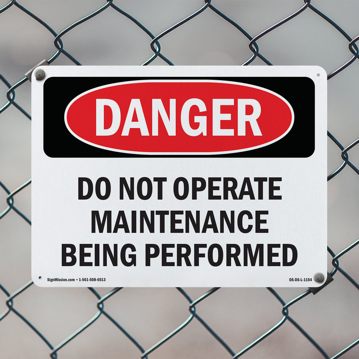 Do Not Operate Maintenance Being Performed