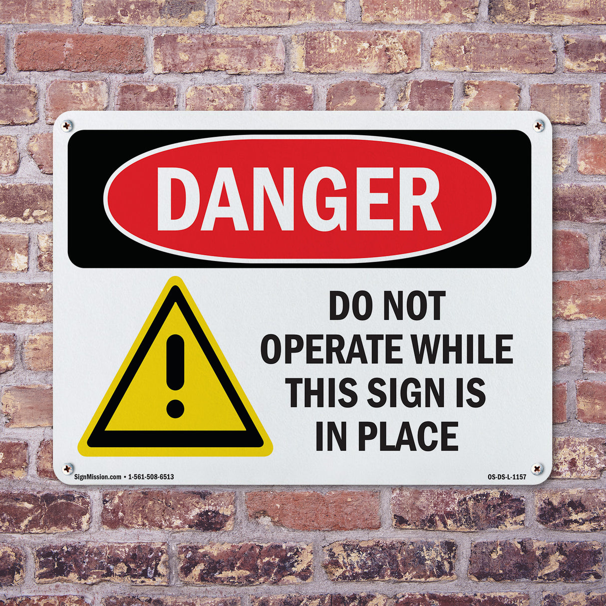 Do Not Operate While This