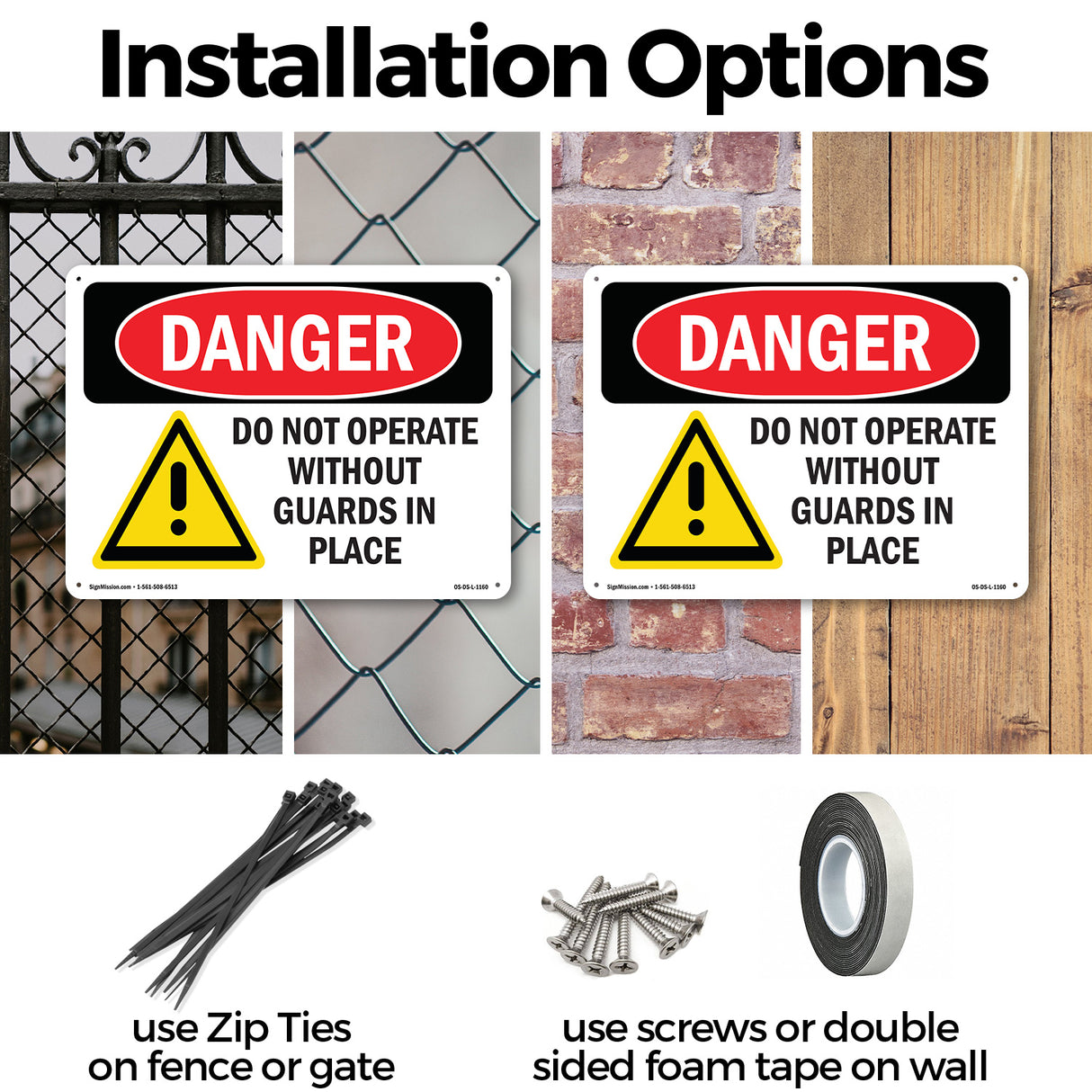 Do Not Operate Without Guards In Place