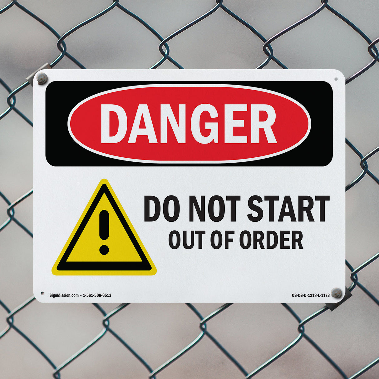 Do Not Start Out Of Order
