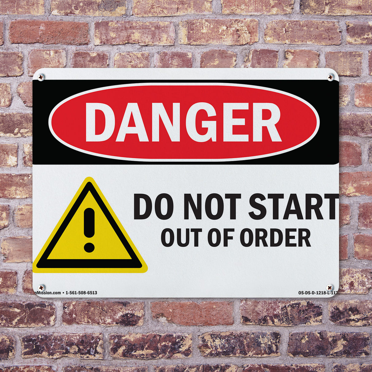 Do Not Start Out Of Order