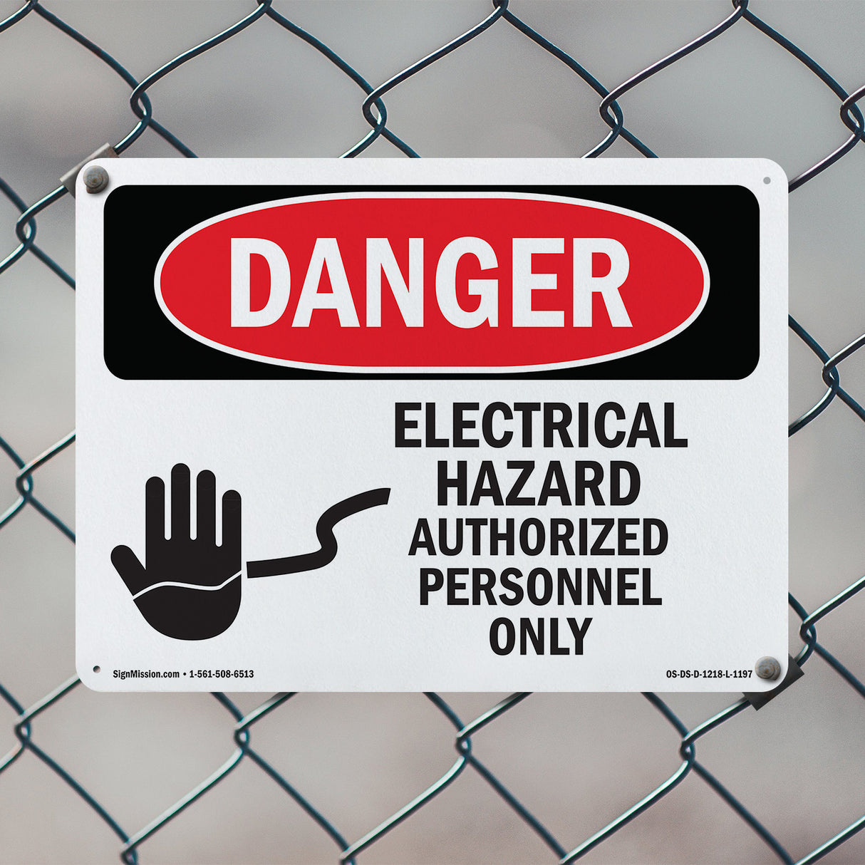 Electrical Hazard Authorized Personnel Only