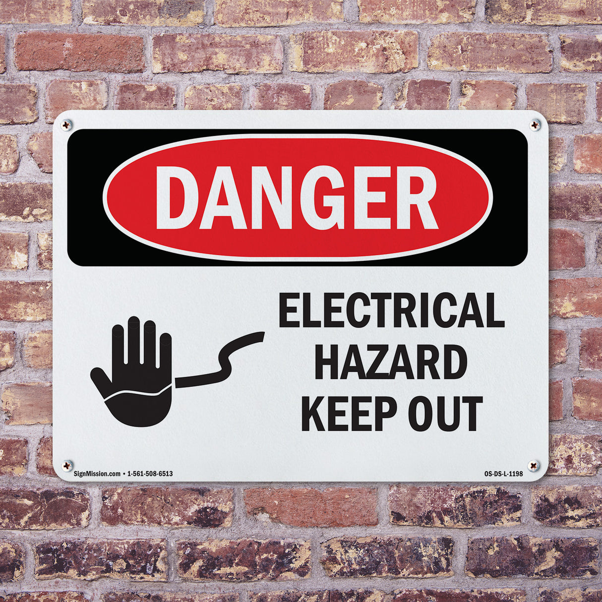 Electrical Hazard Keep Out
