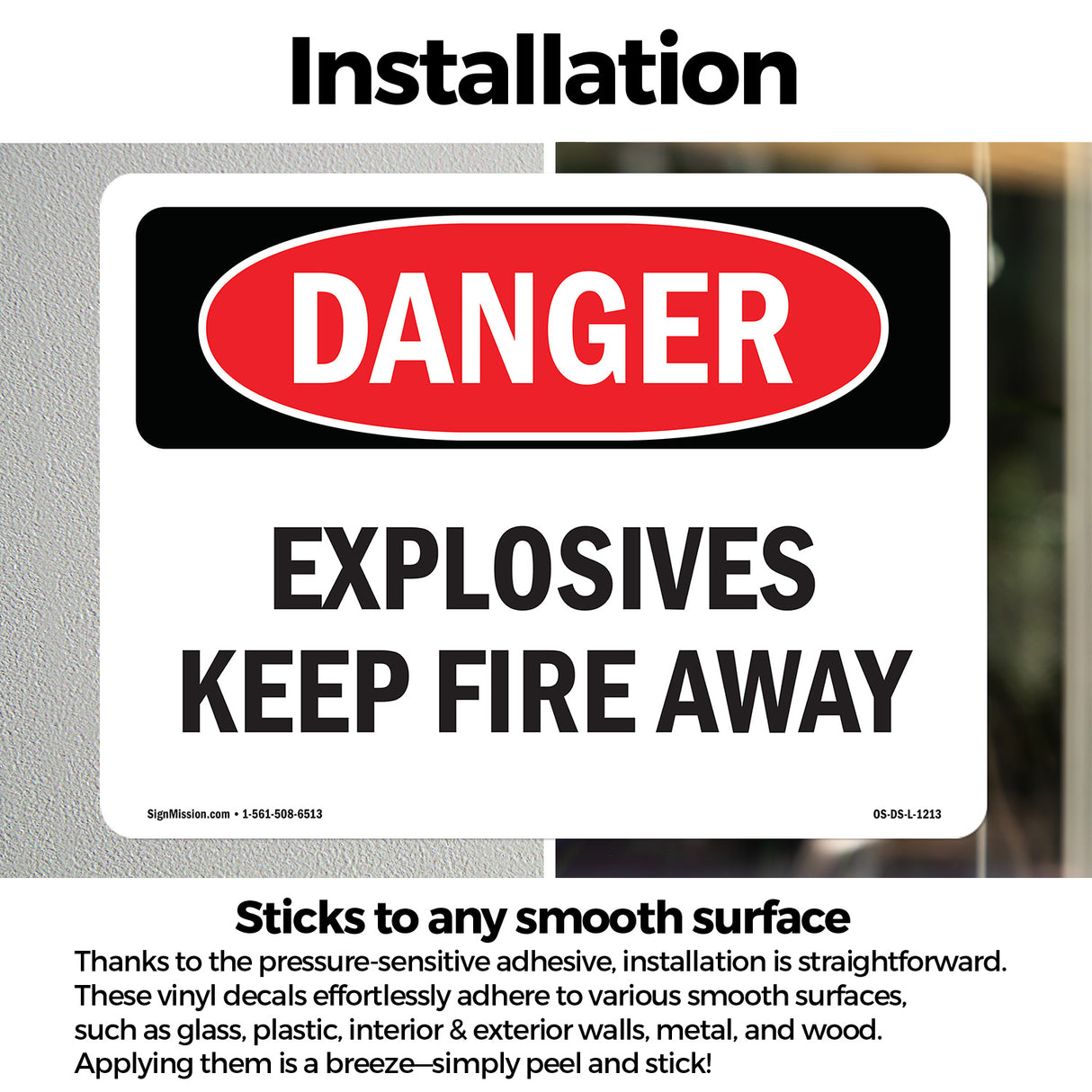 Explosives Keep Fire Away