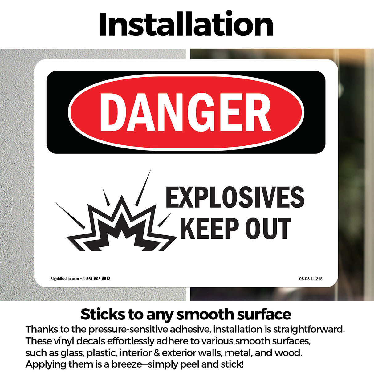 Explosives Keep Out