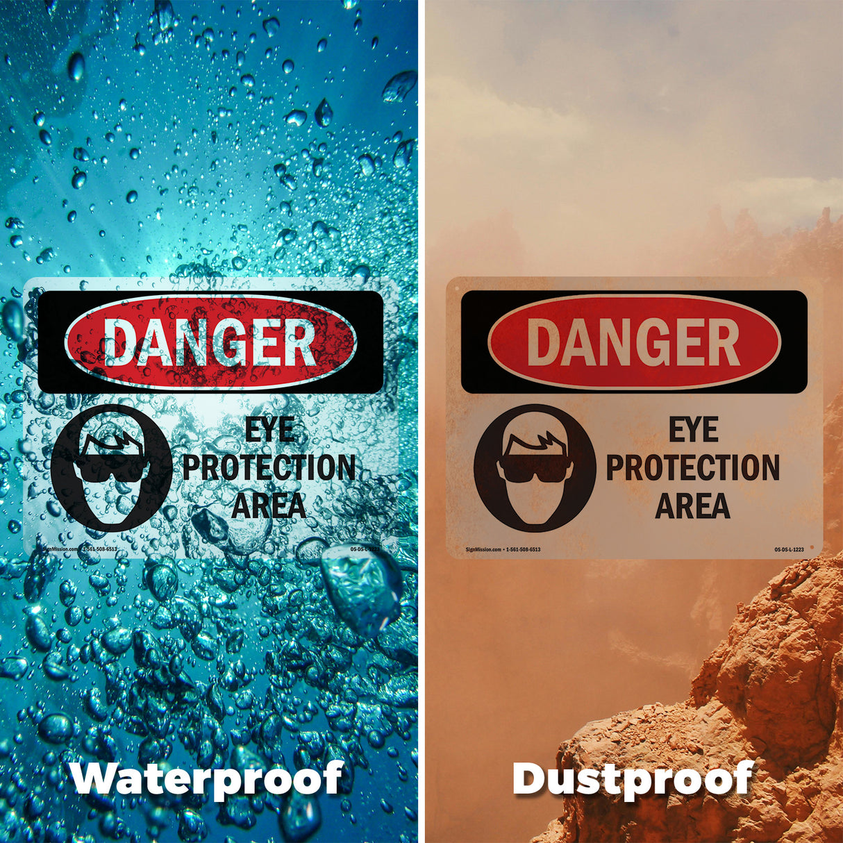 Eye Protection Area