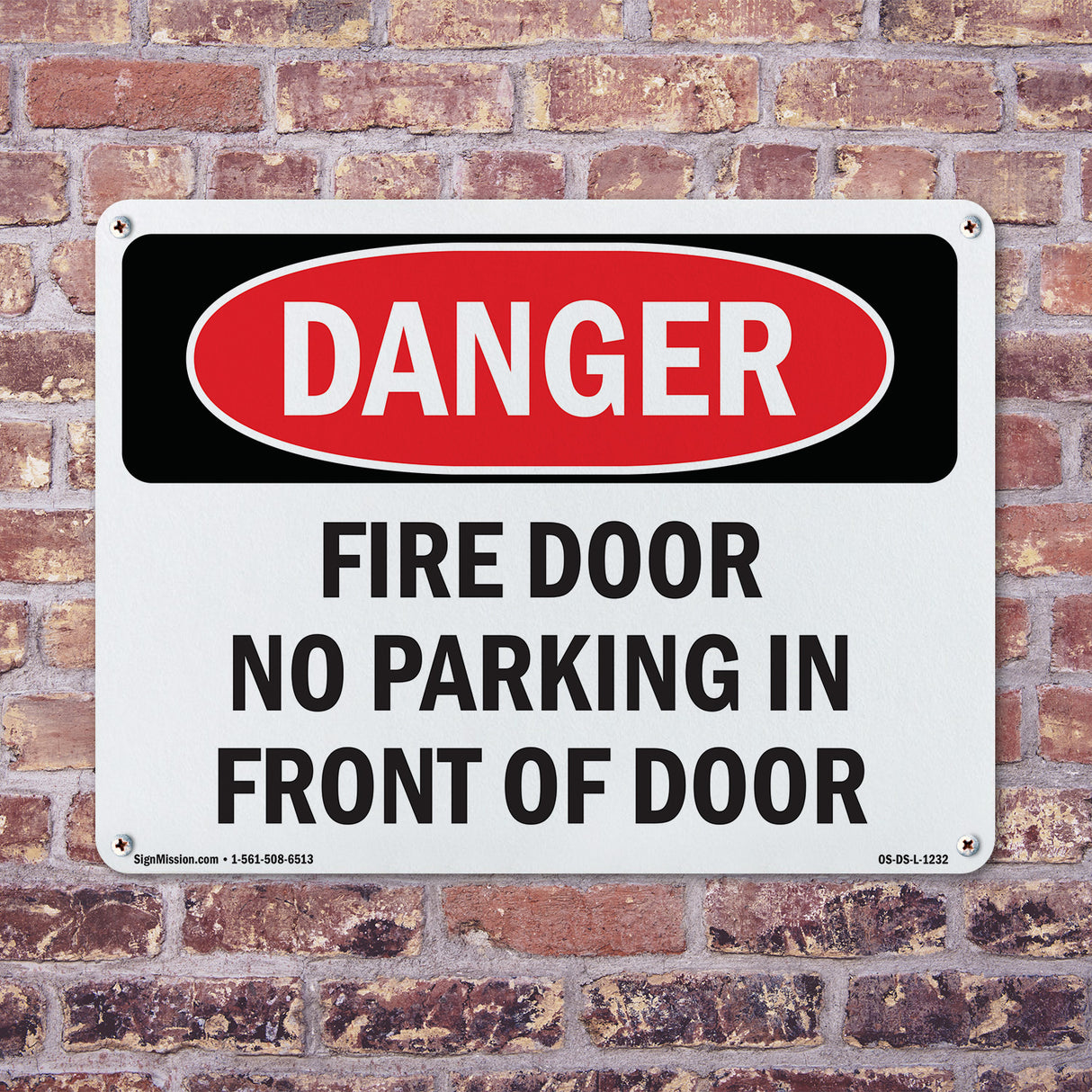 Fire Door No Parking In Front Of Door