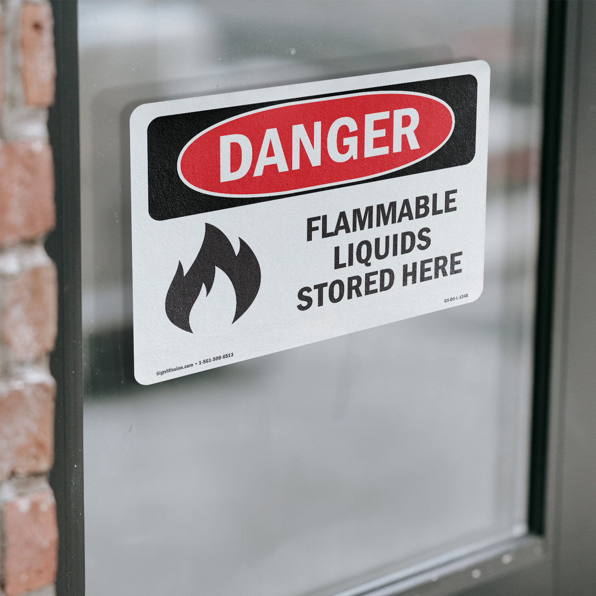 Flammable Liquids Stored Here