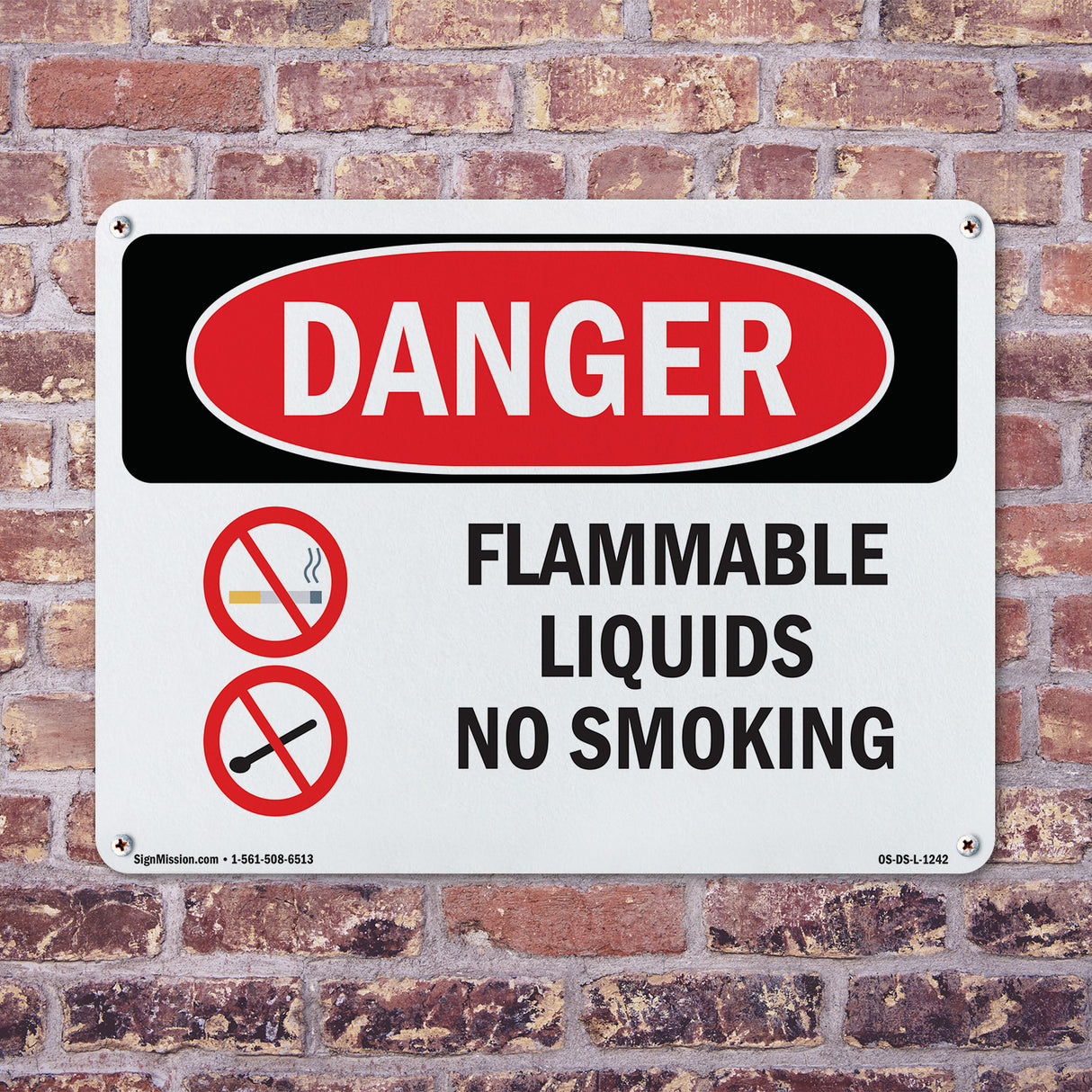 Flammable Liquids No Smoking