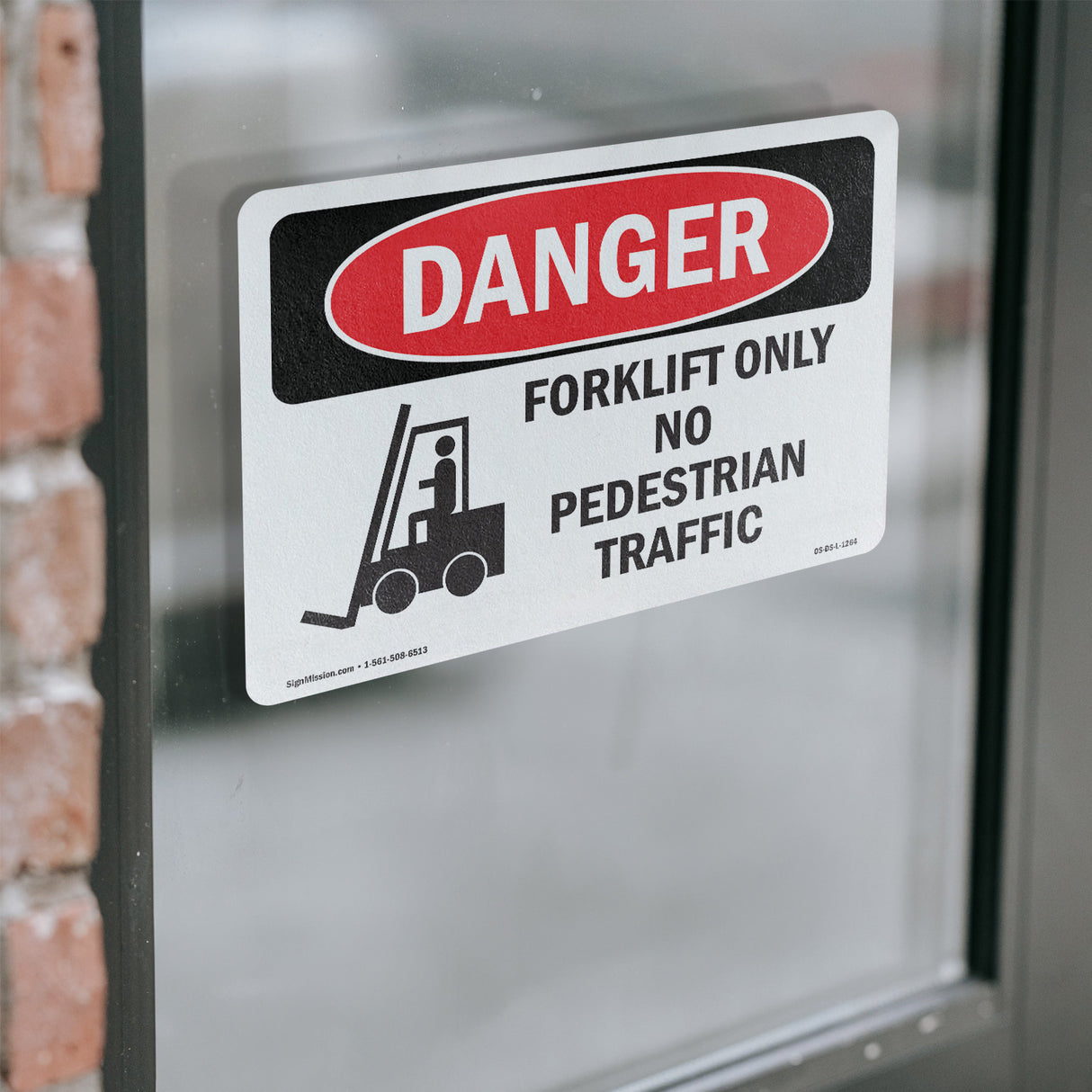 Forklift Only No Pedestrian Traffic