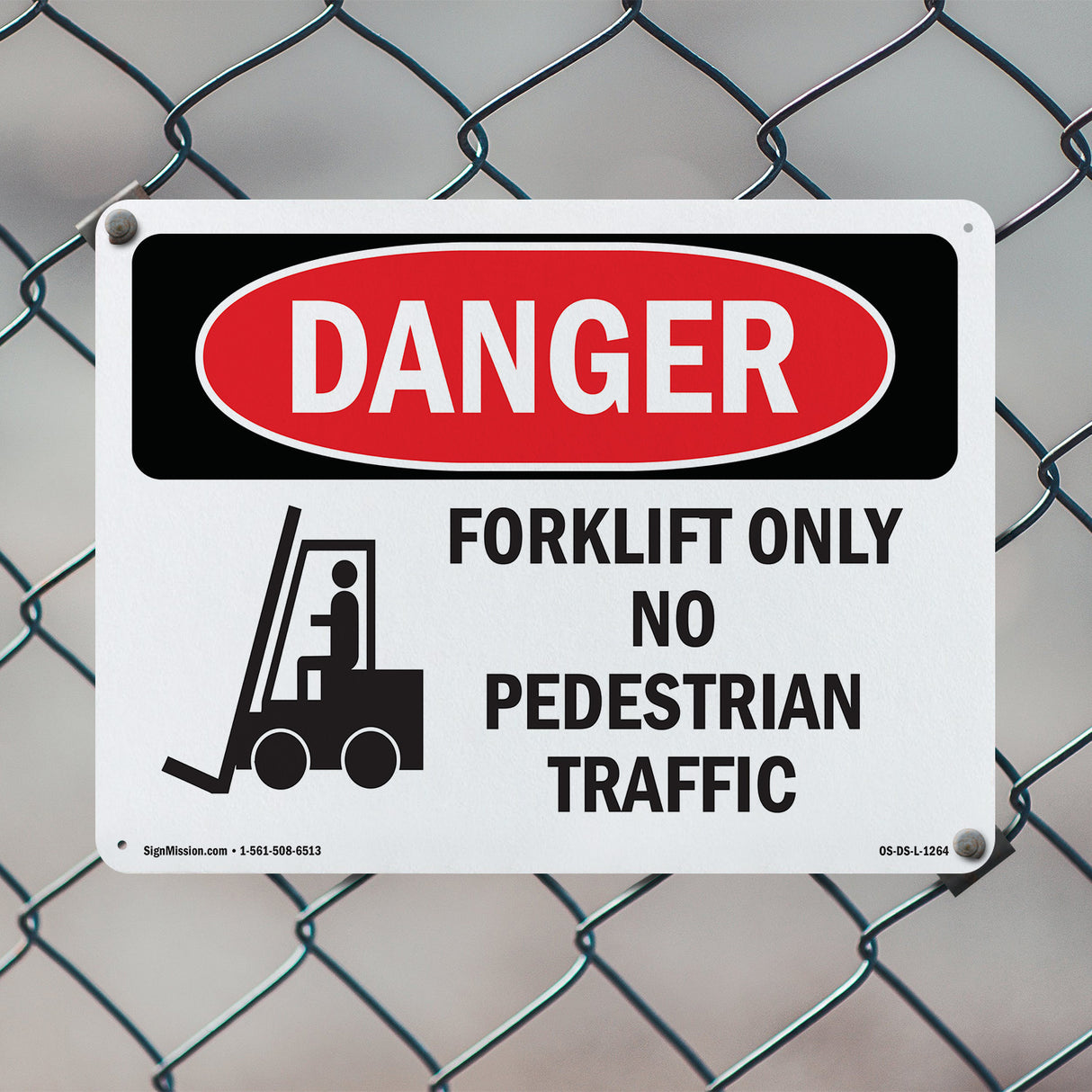 Forklift Only No Pedestrian Traffic