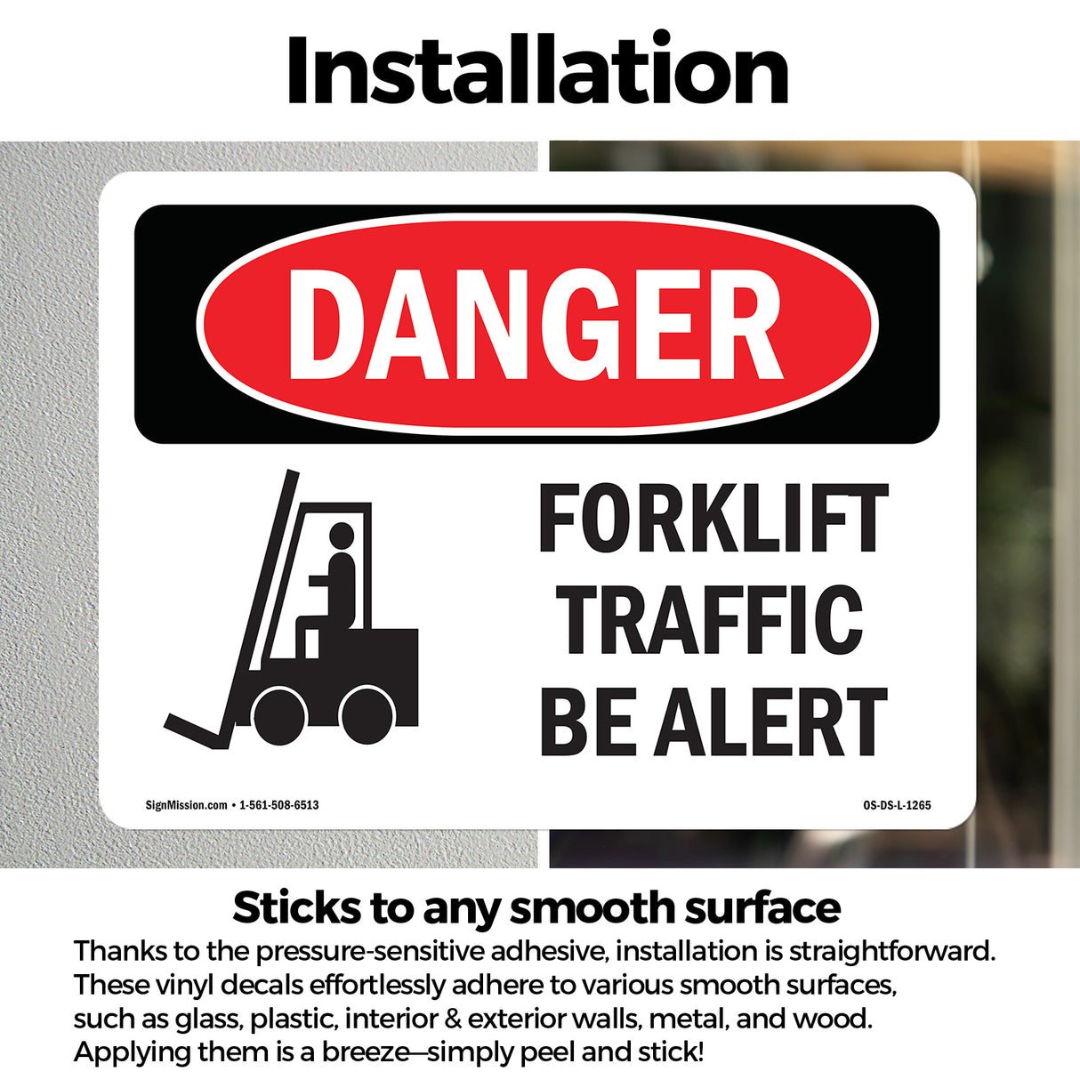 Forklift Traffic Be Alert