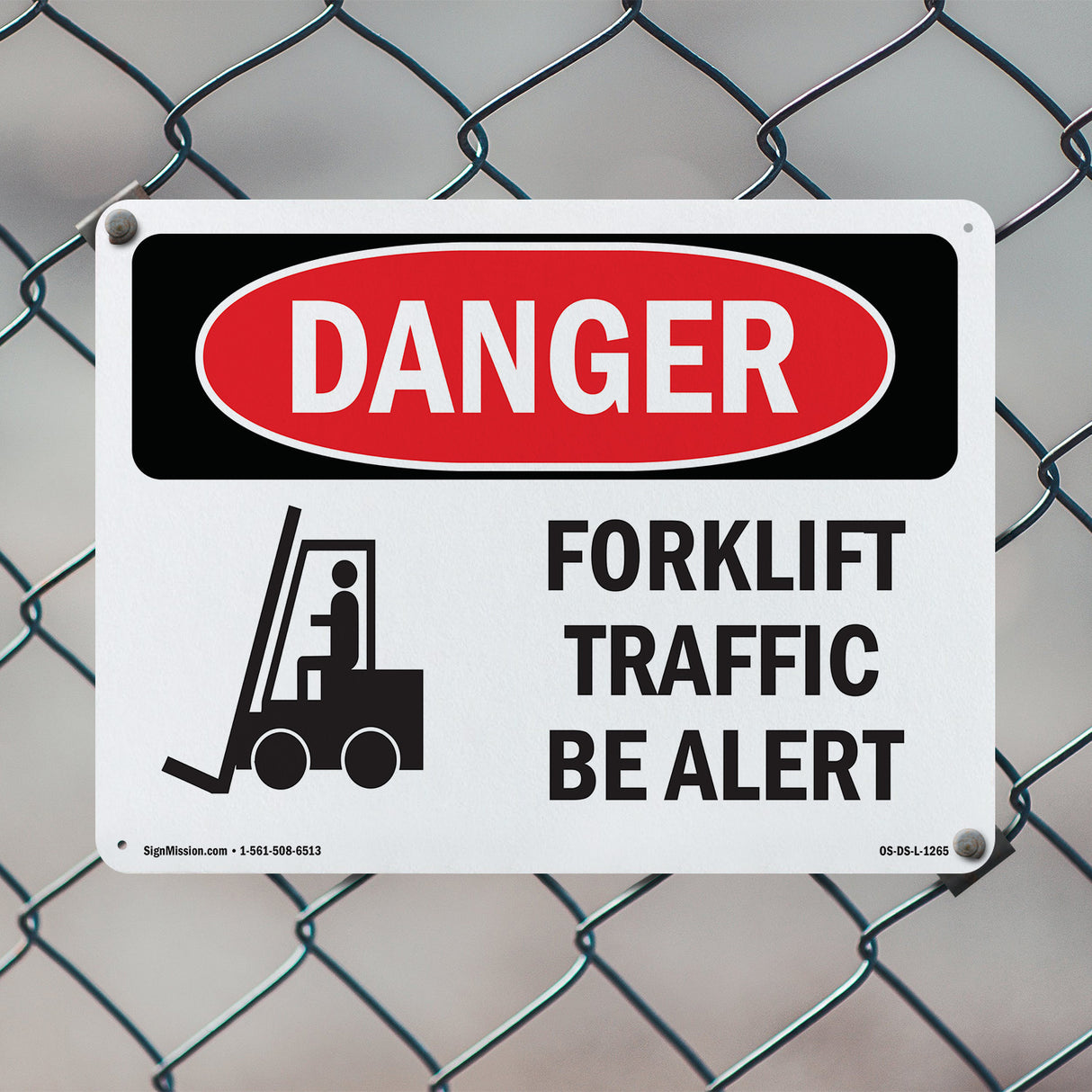 Forklift Traffic Be Alert