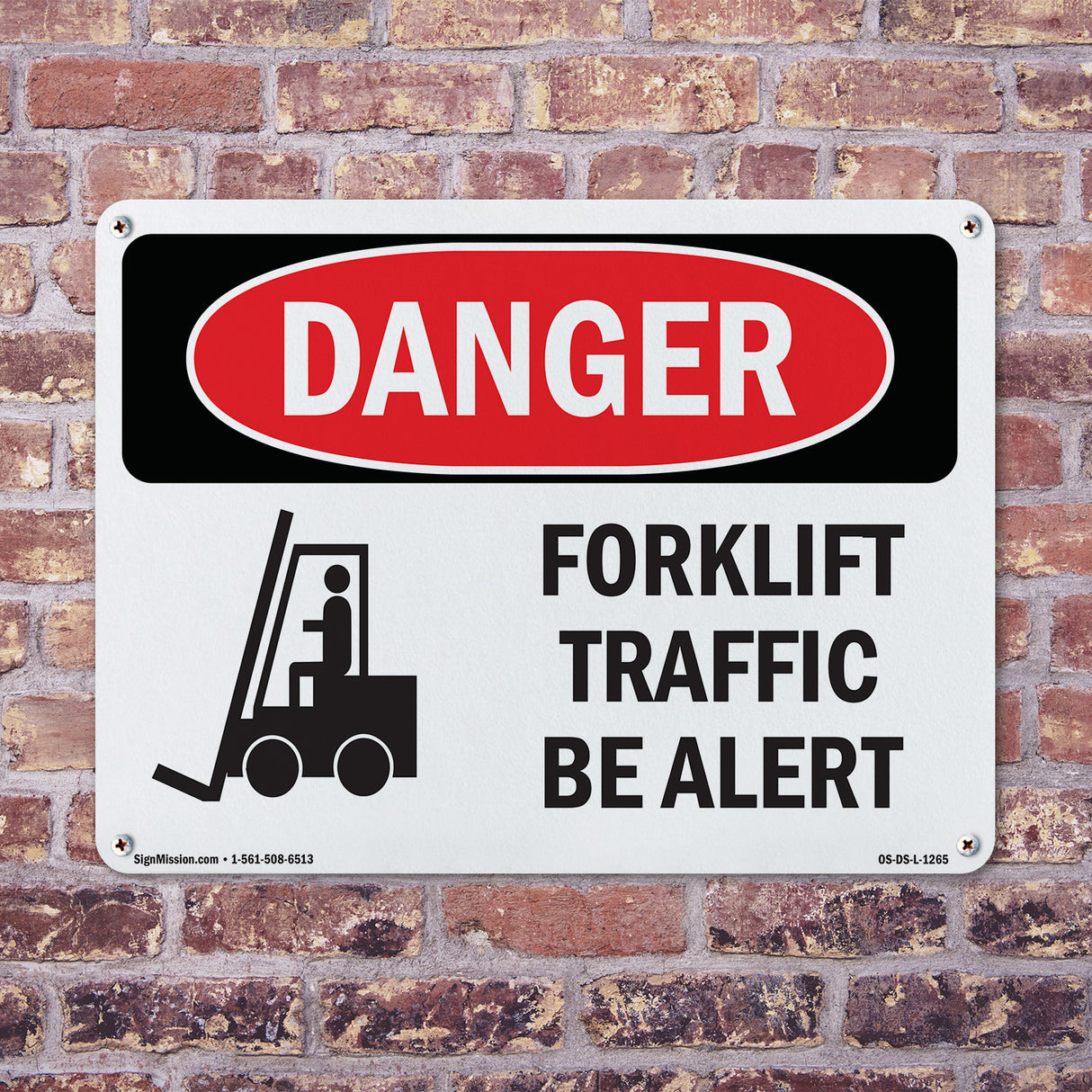 Forklift Traffic Be Alert