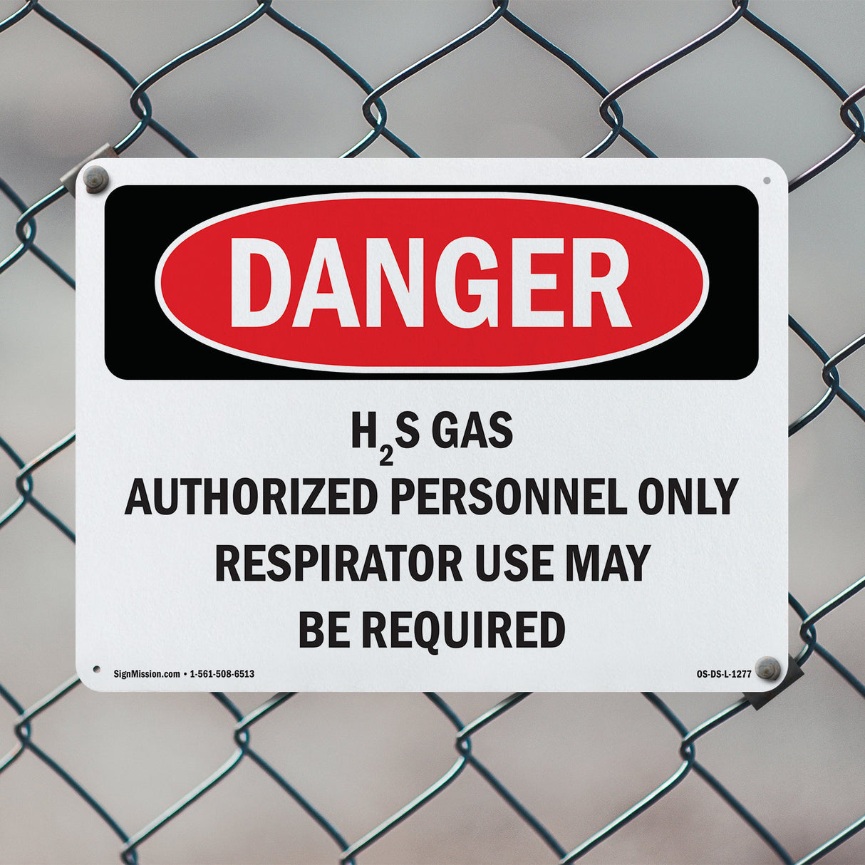 H2S Gas Authorized Personnel Only