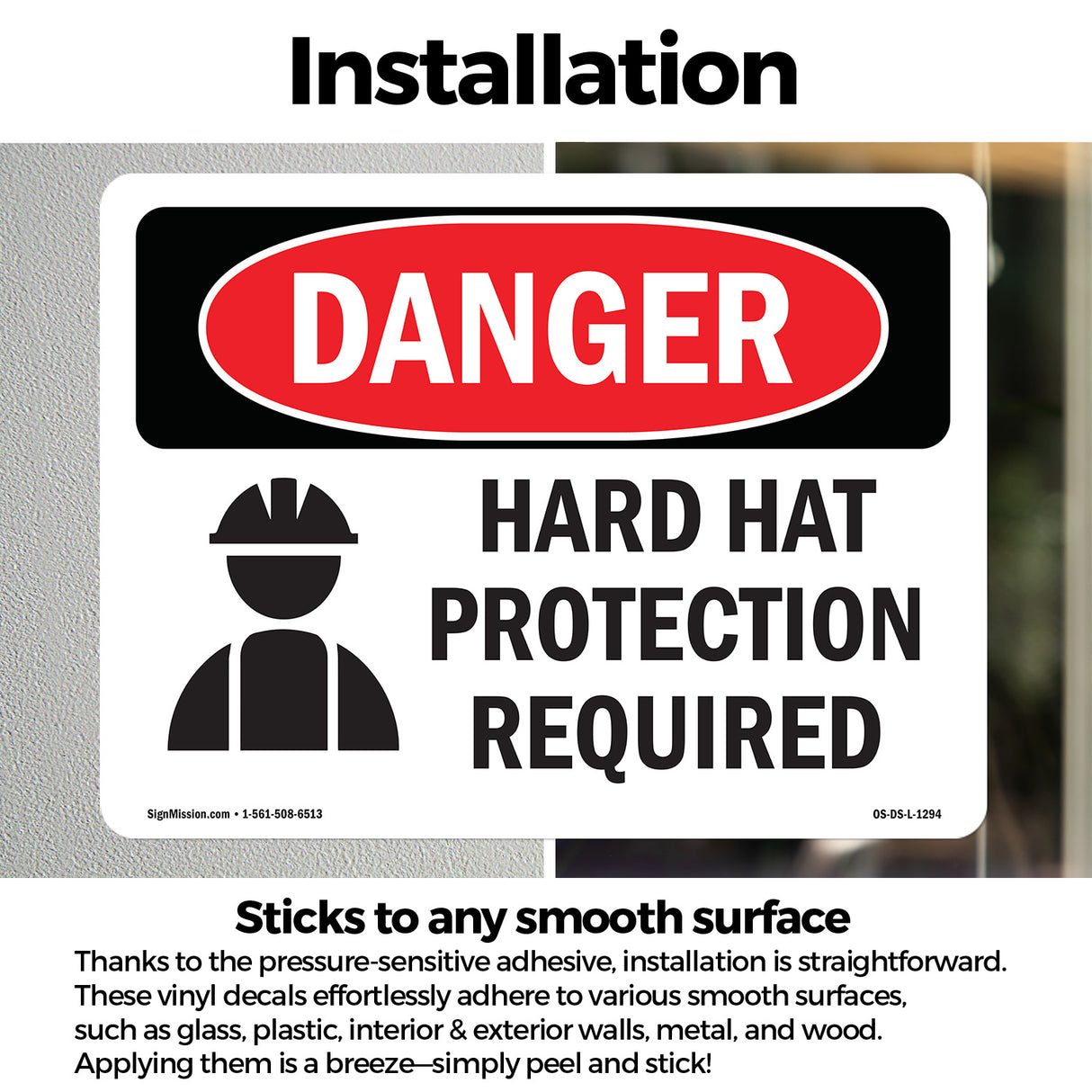 Hard Hat Protection Required