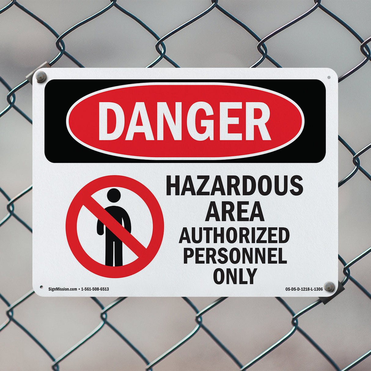 Hazardous Area Authorized Personnel Only