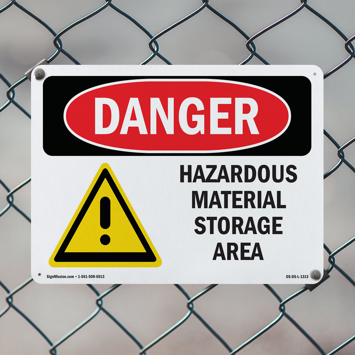 Hazardous Material Storage Area