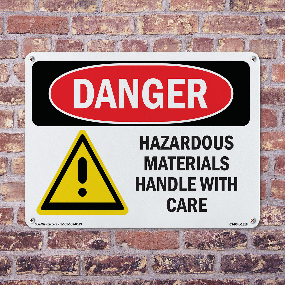 Hazardous Materials Handle With Care