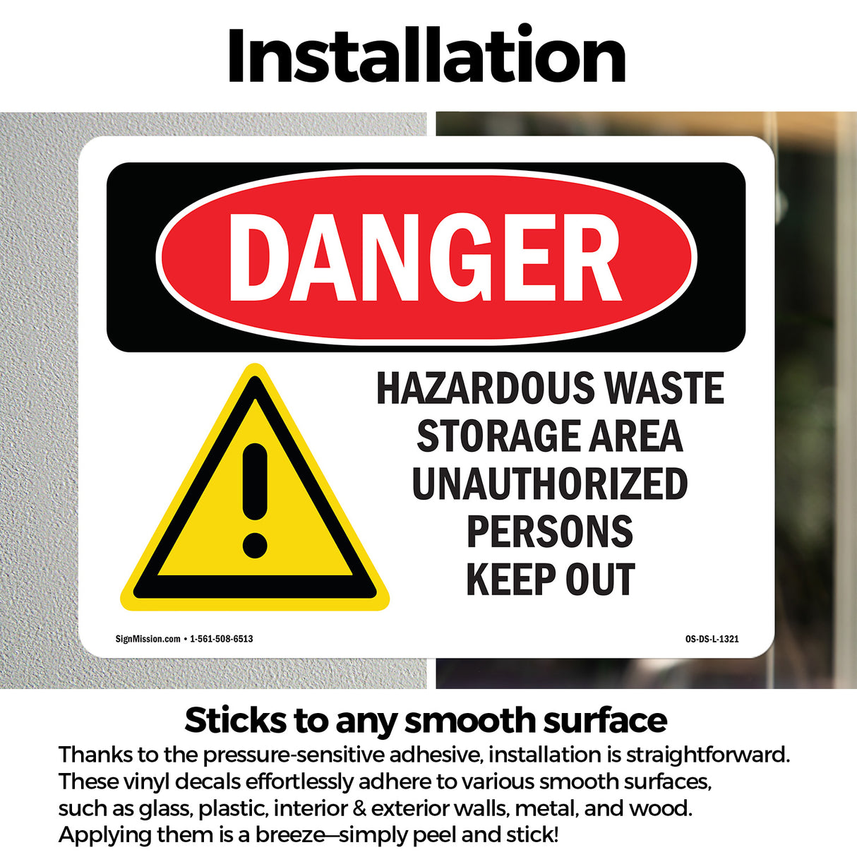 Hazardous Waste Storage Area