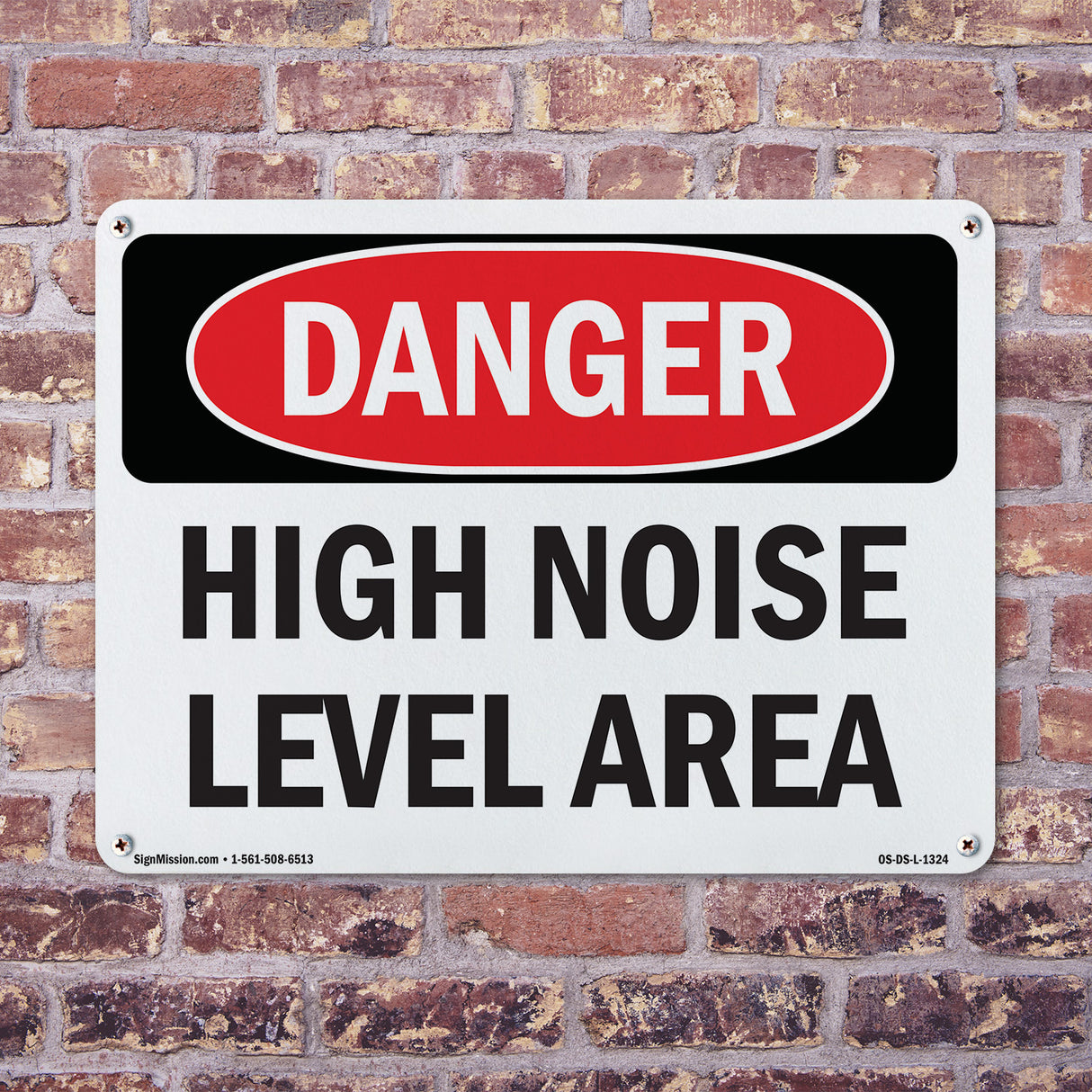 High Noise Level Area