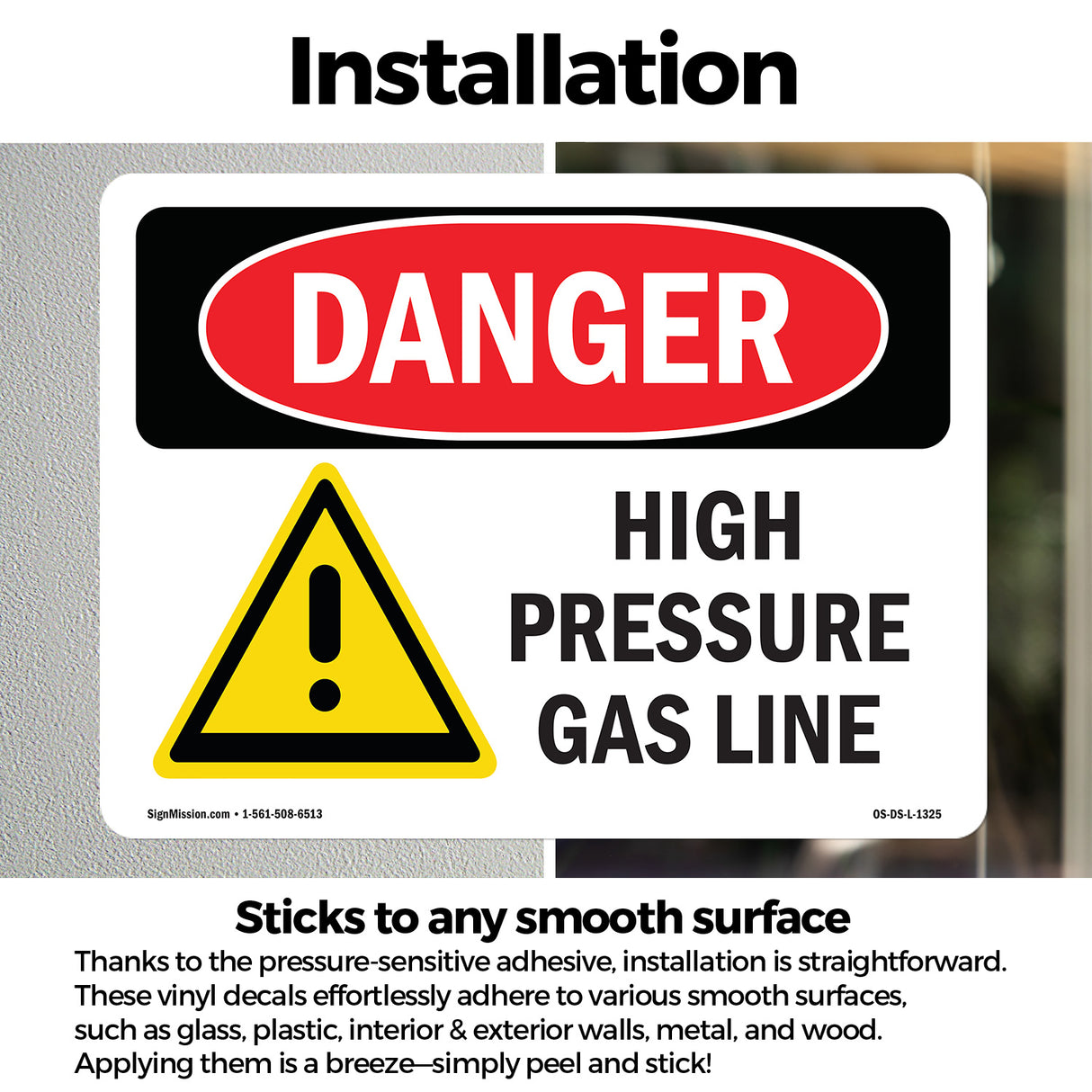 High Pressure Gas Line