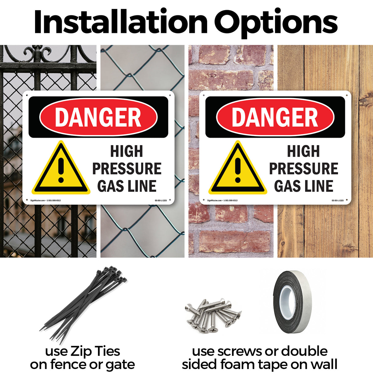 High Pressure Gas Line