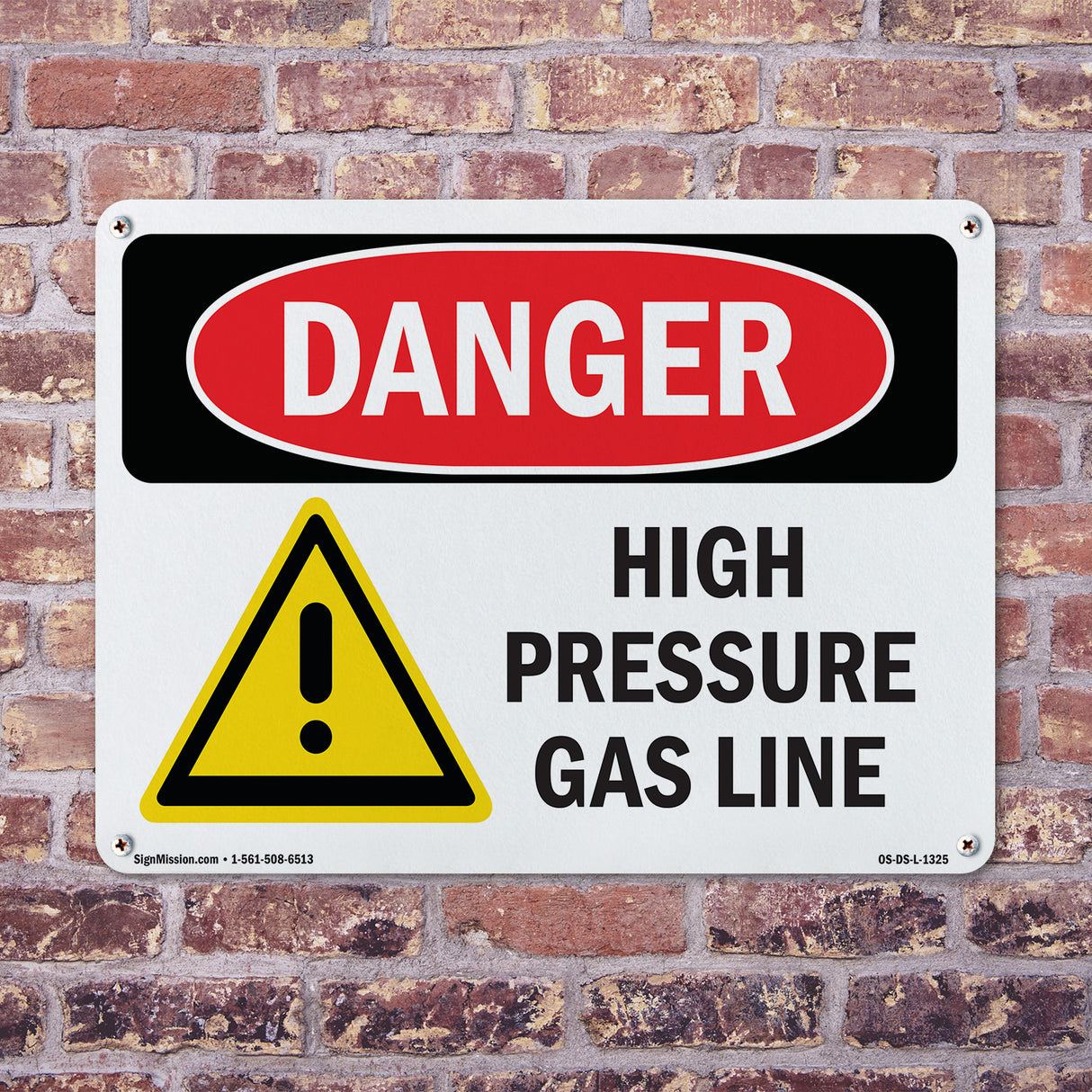 High Pressure Gas Line