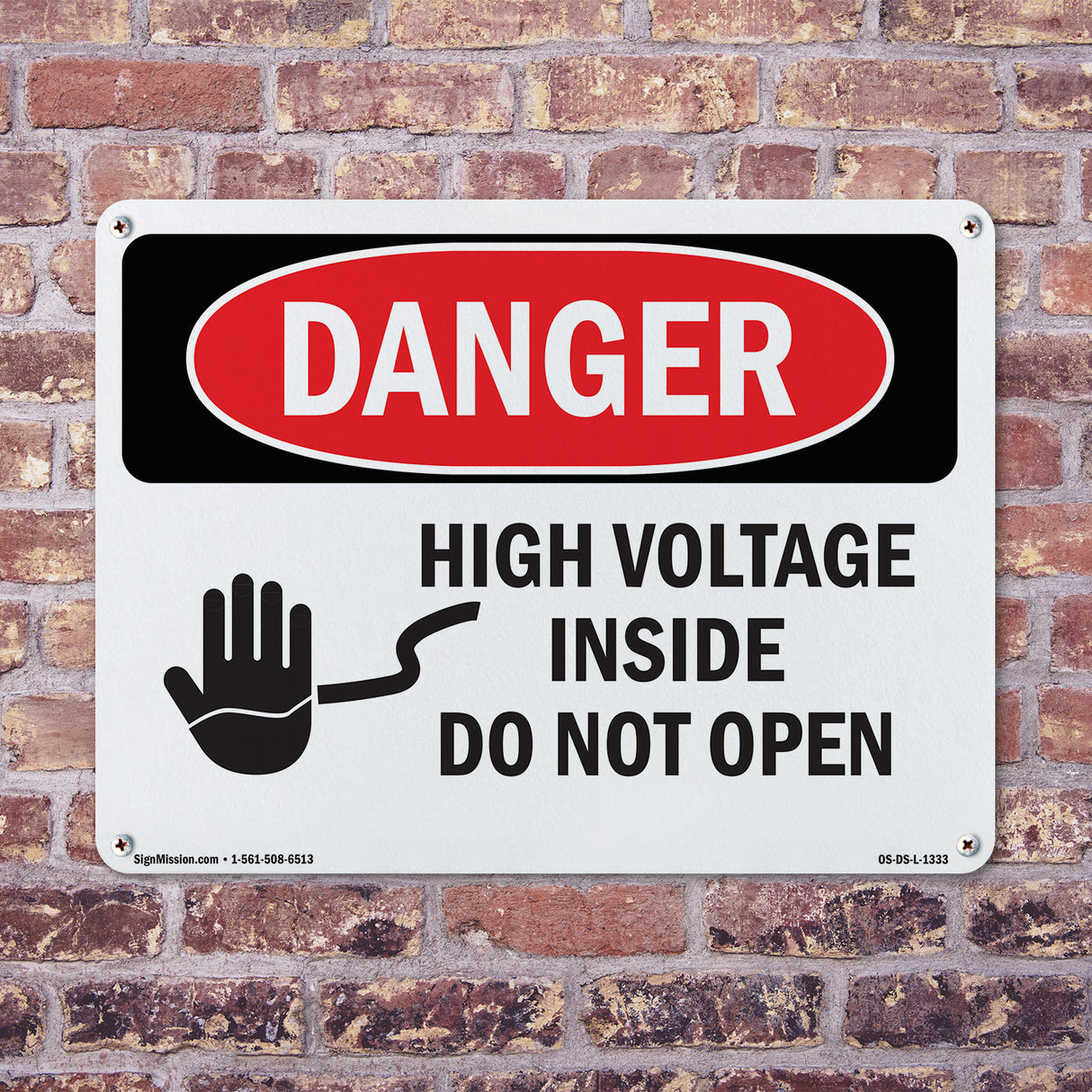 High Voltage Inside Do Not Open