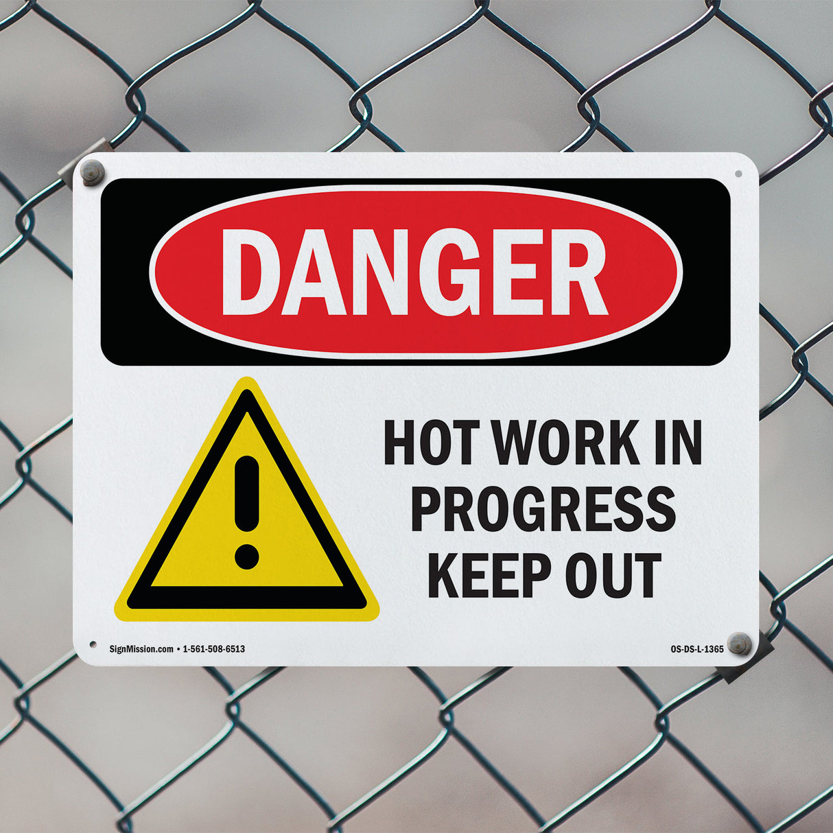 Hot Work In Progress Keep Out
