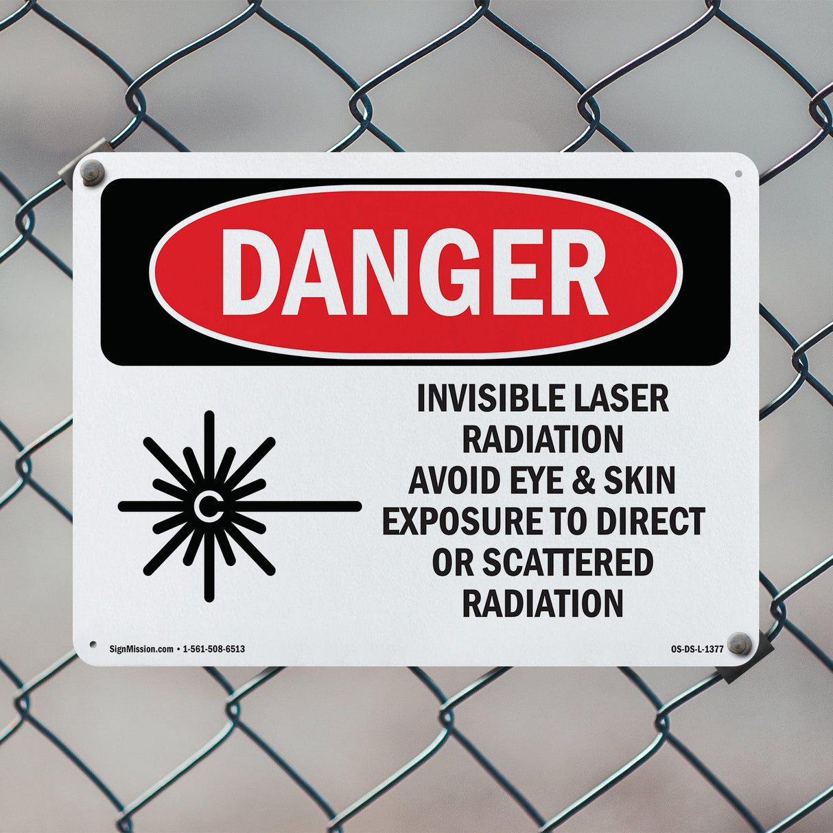 Invisible Laser Radiation Avoid Eye Exposure