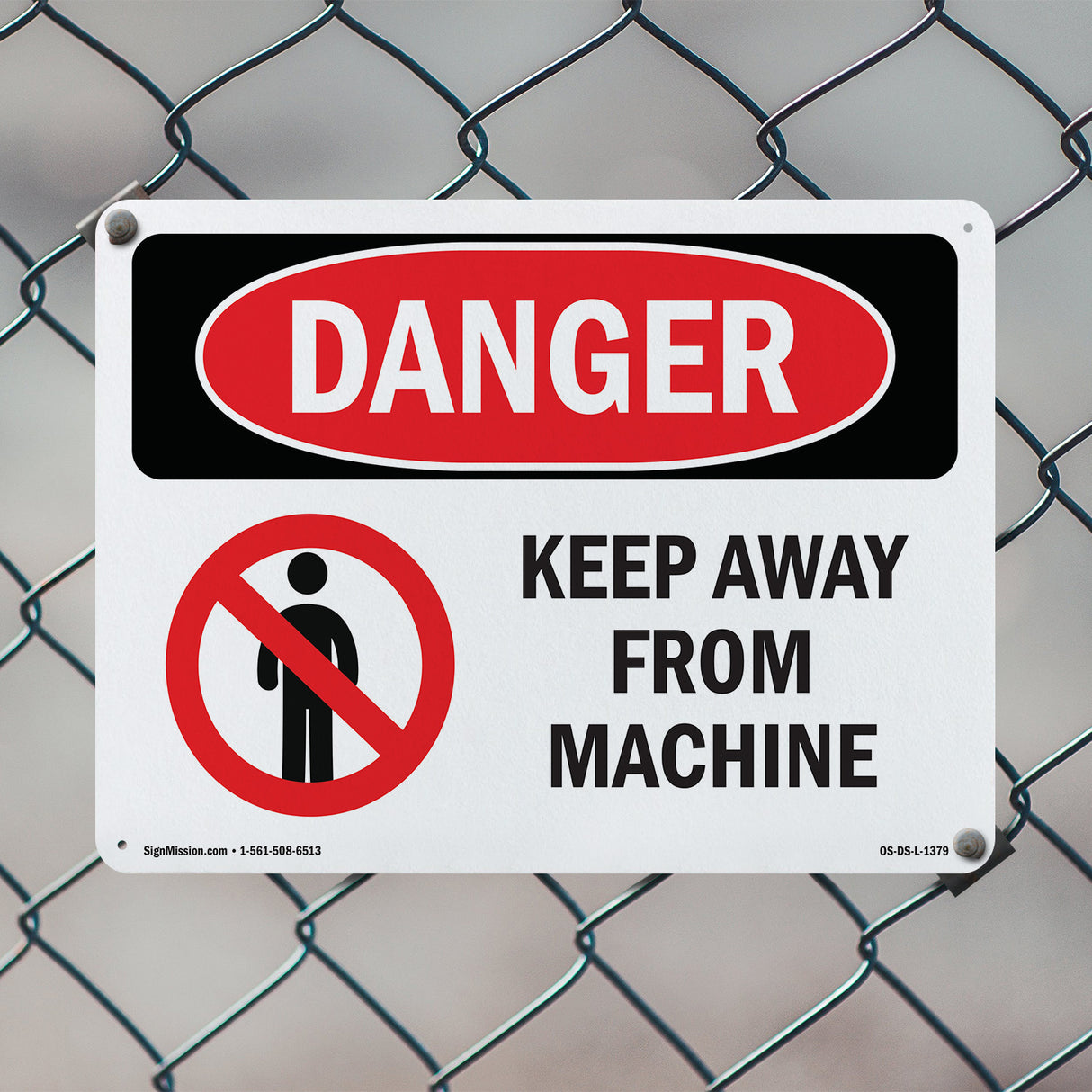 Keep Away From Machine