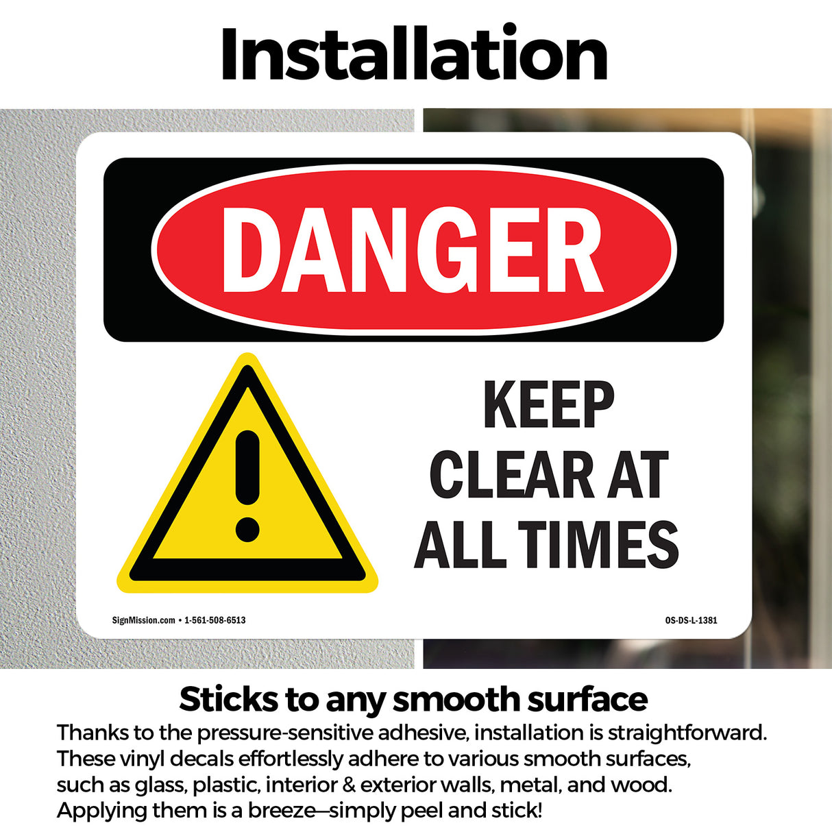 Keep Clear At All Times