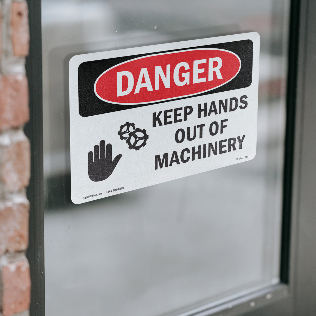 Keep Hands Out Of Machinery Spanish