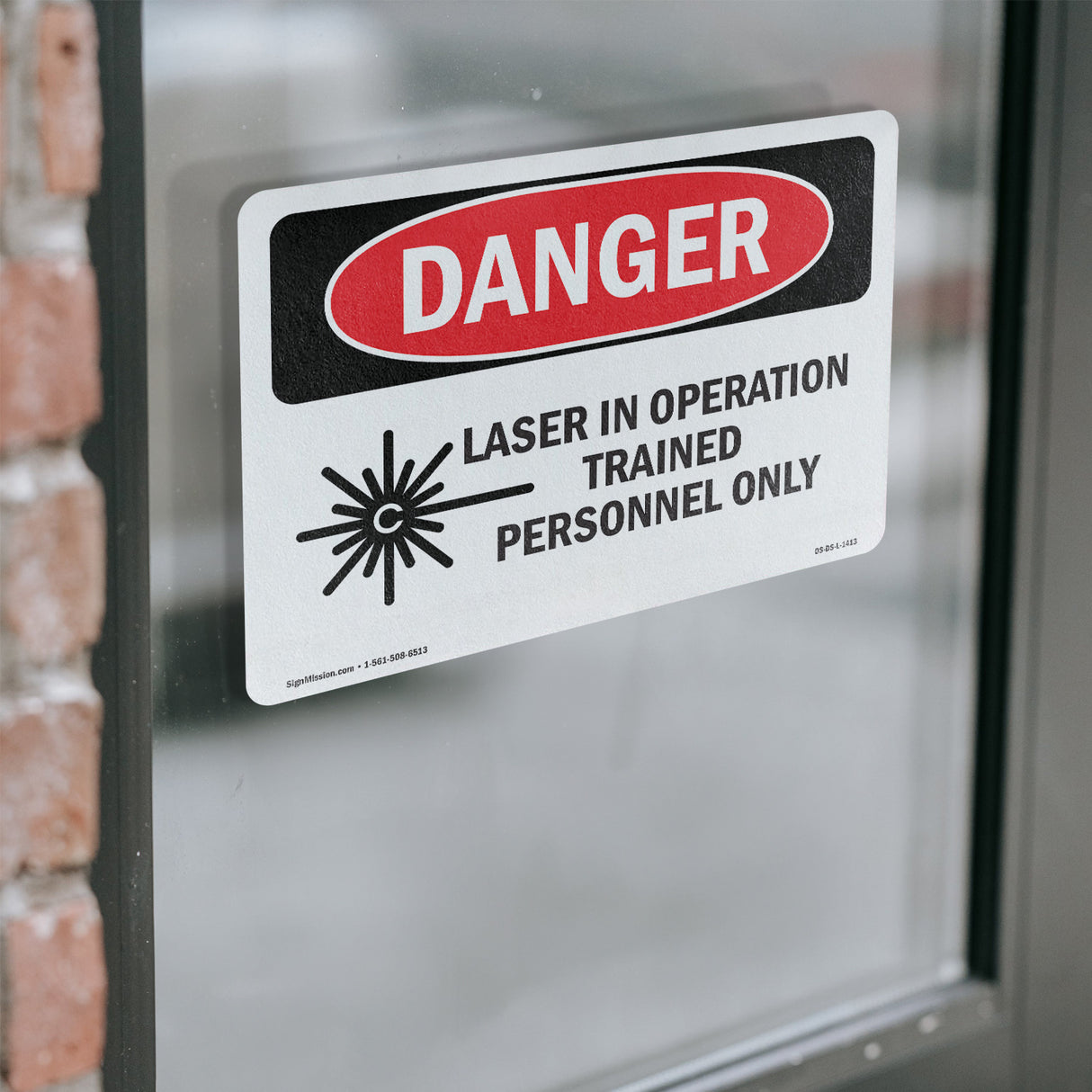Laser In Operation Trained Personnel Only