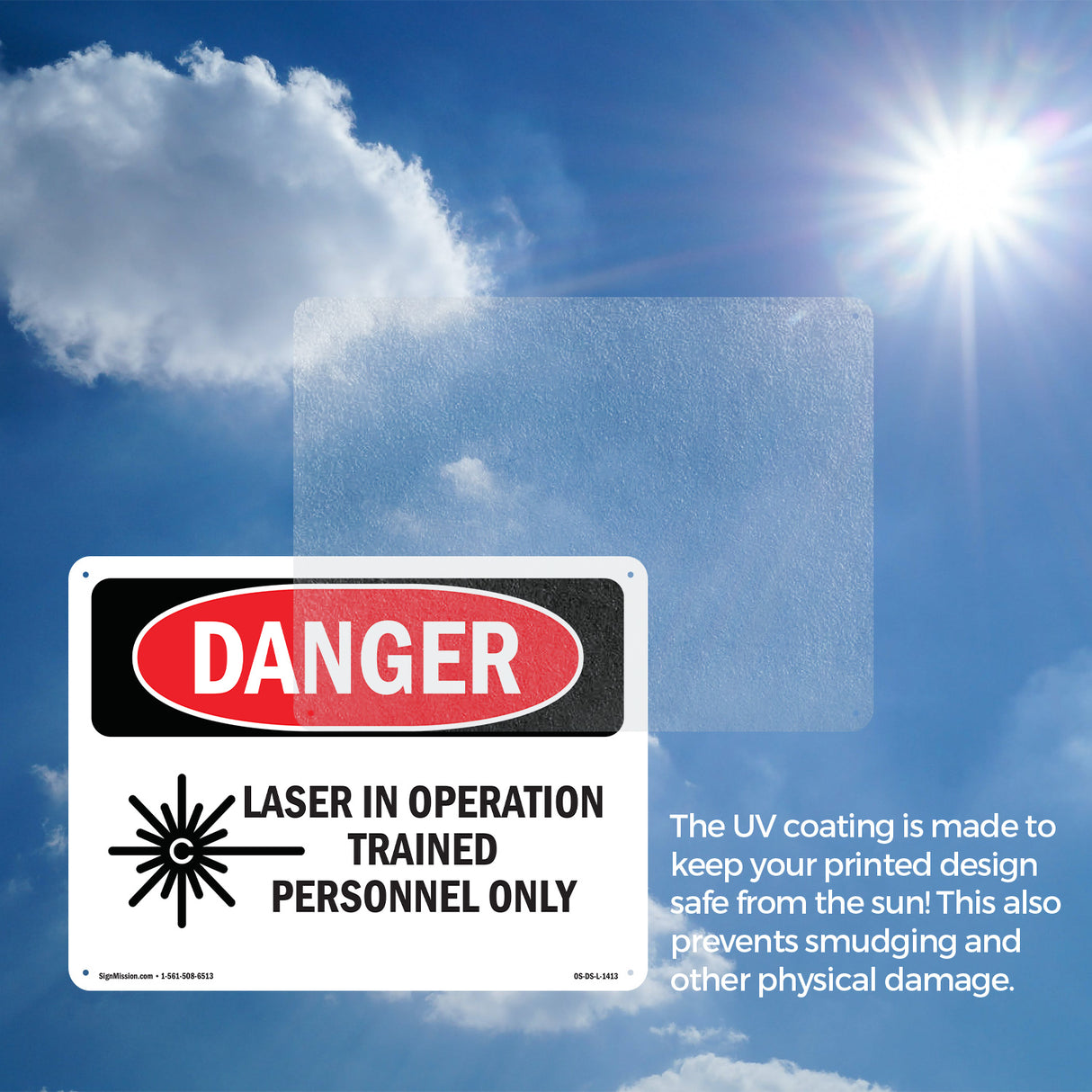 Laser In Operation Trained Personnel Only