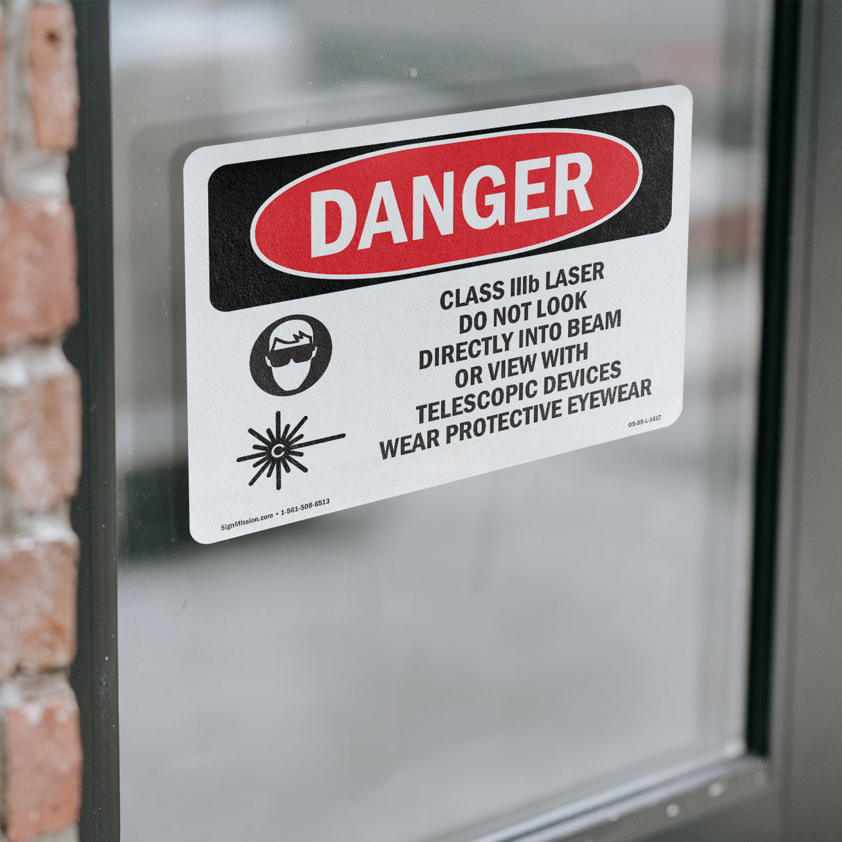 Class IIIb Laser Do Not Look Into Beam
