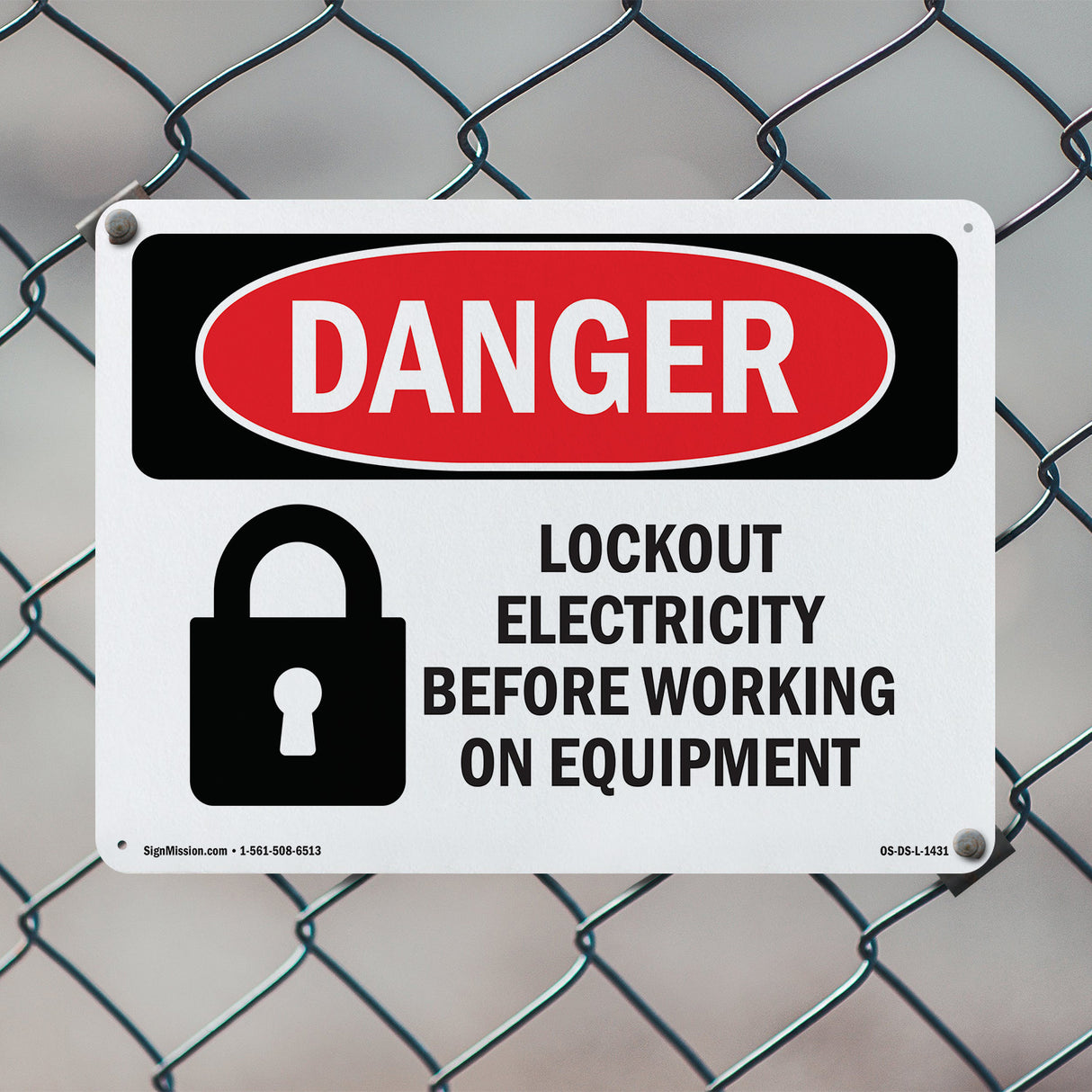 Lockout Electricity Before Working