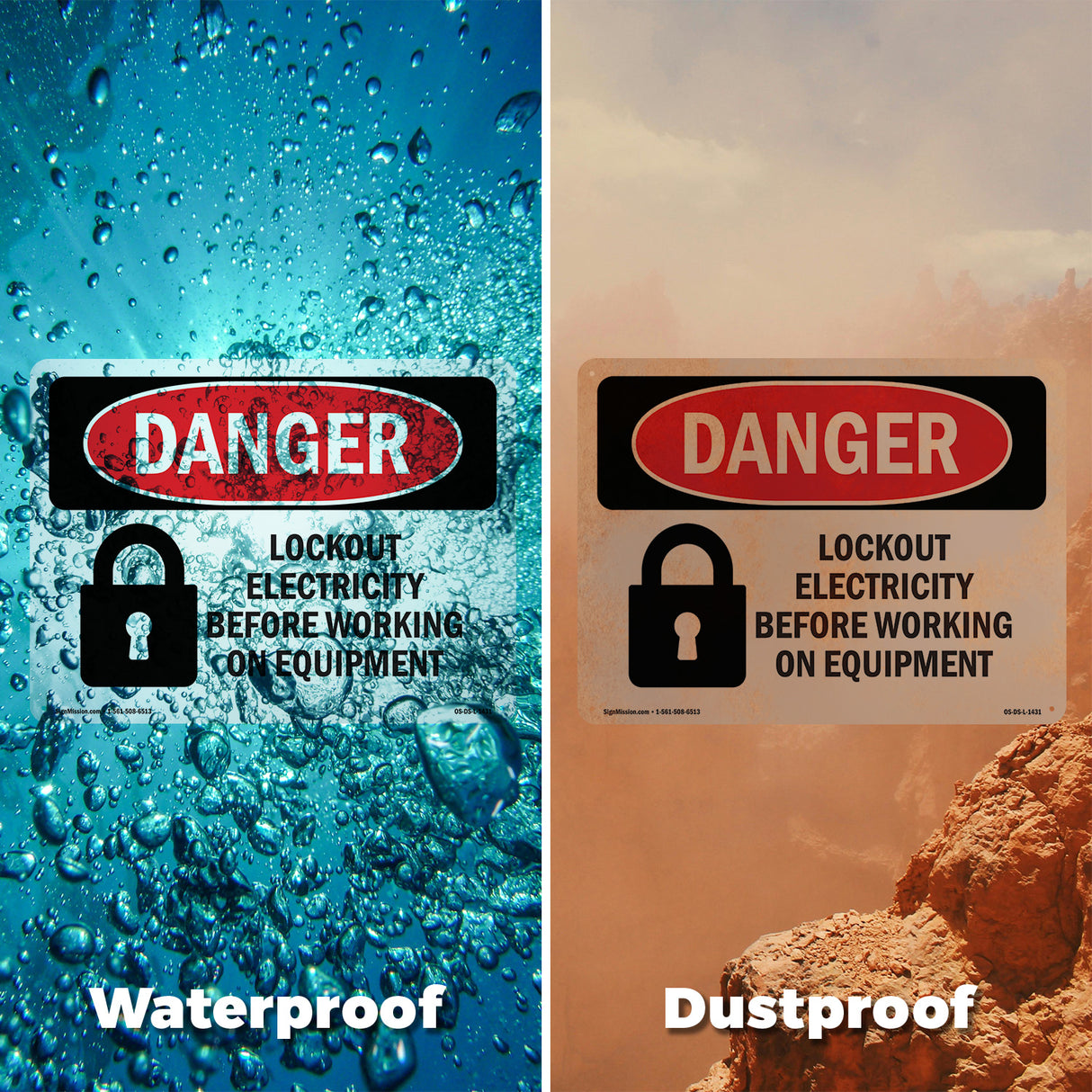 Lockout Electricity Before Working