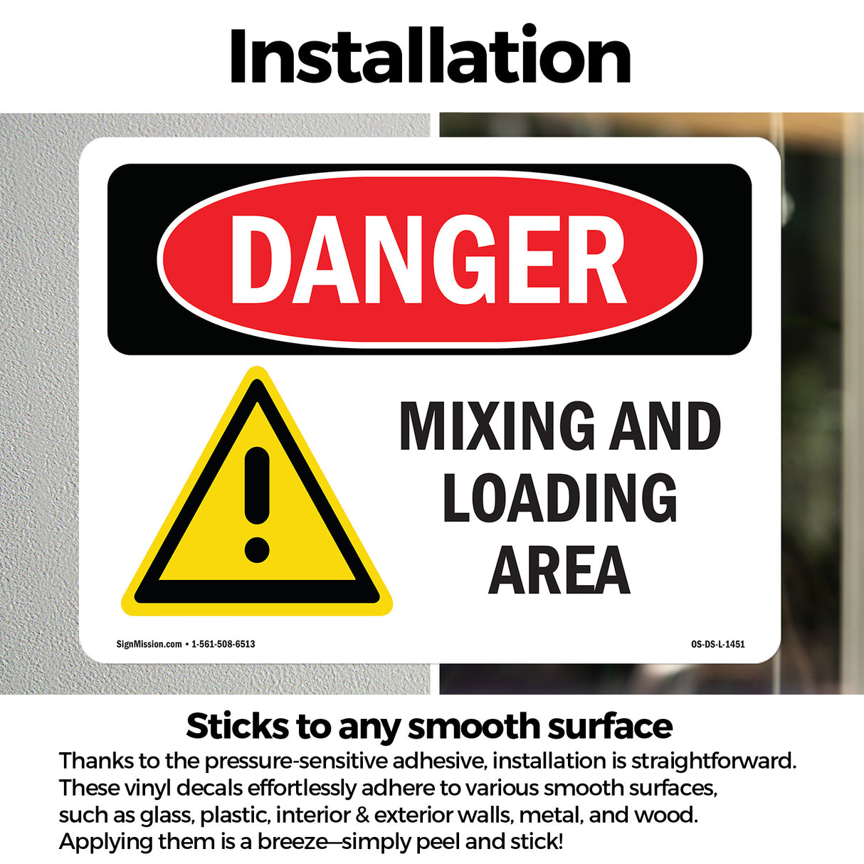 Mixing And Loading Area